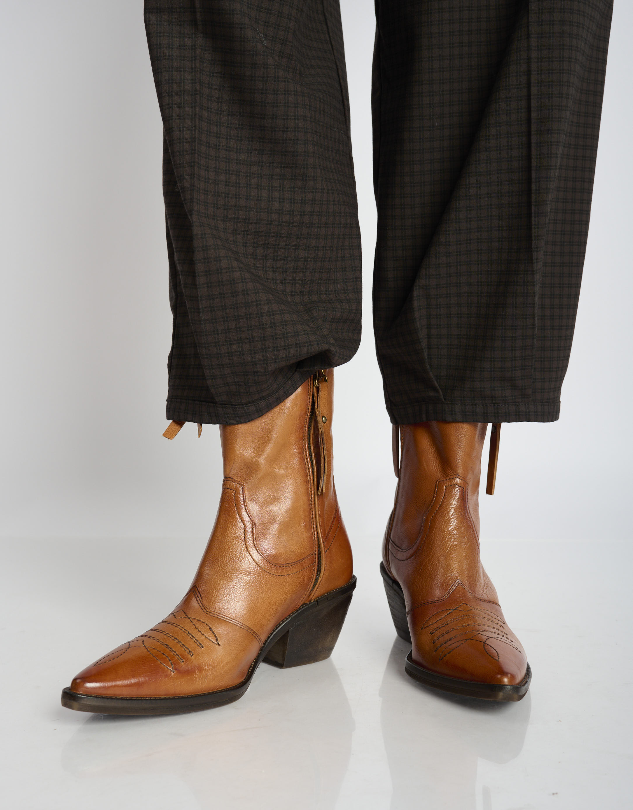 נעלי נשים - A.S. 98 - מגפוני בוקרים COUNTRY - קאמל3