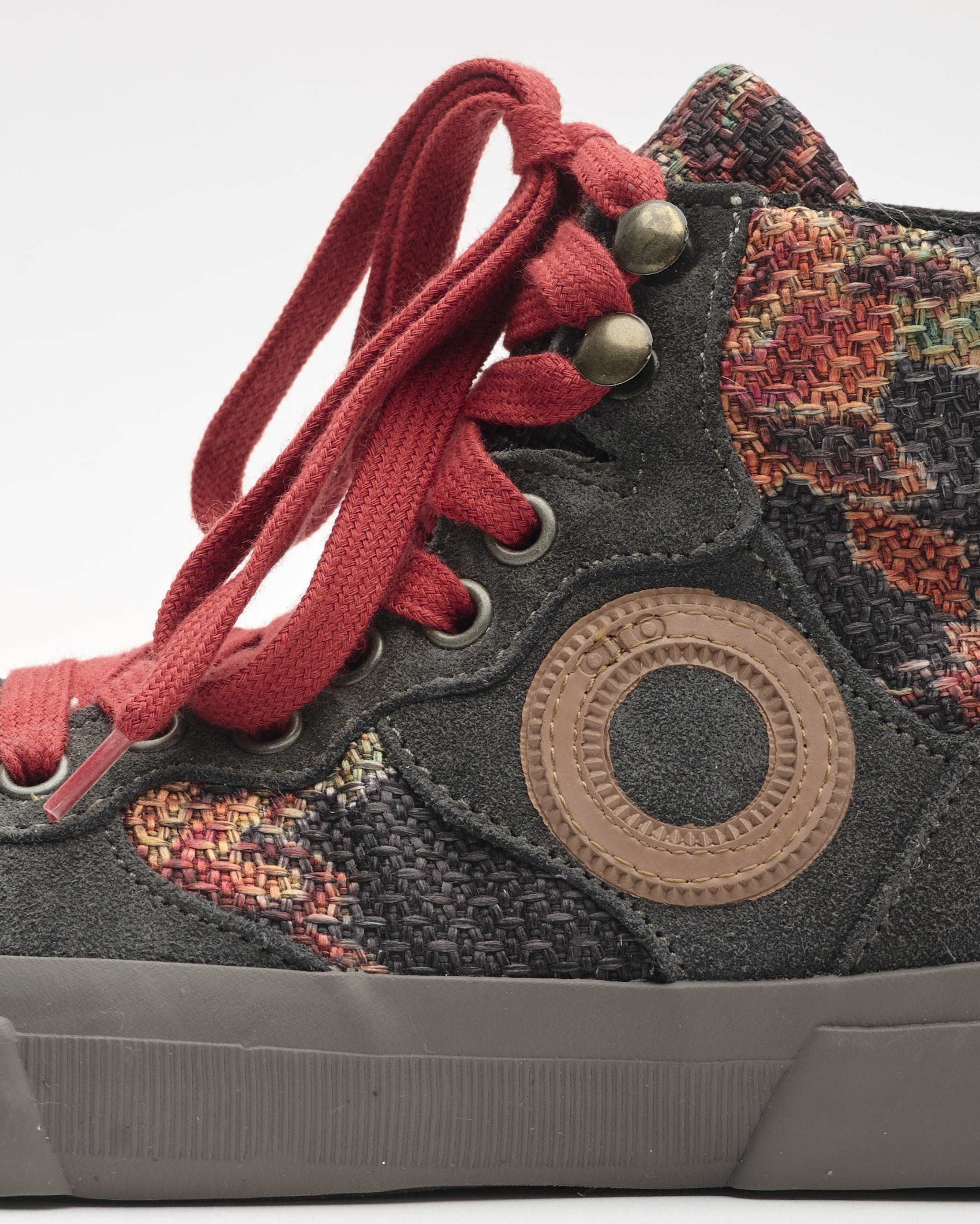 נעלי נשים - Aro - סניקרס פרחוניות EMMA - אפור4