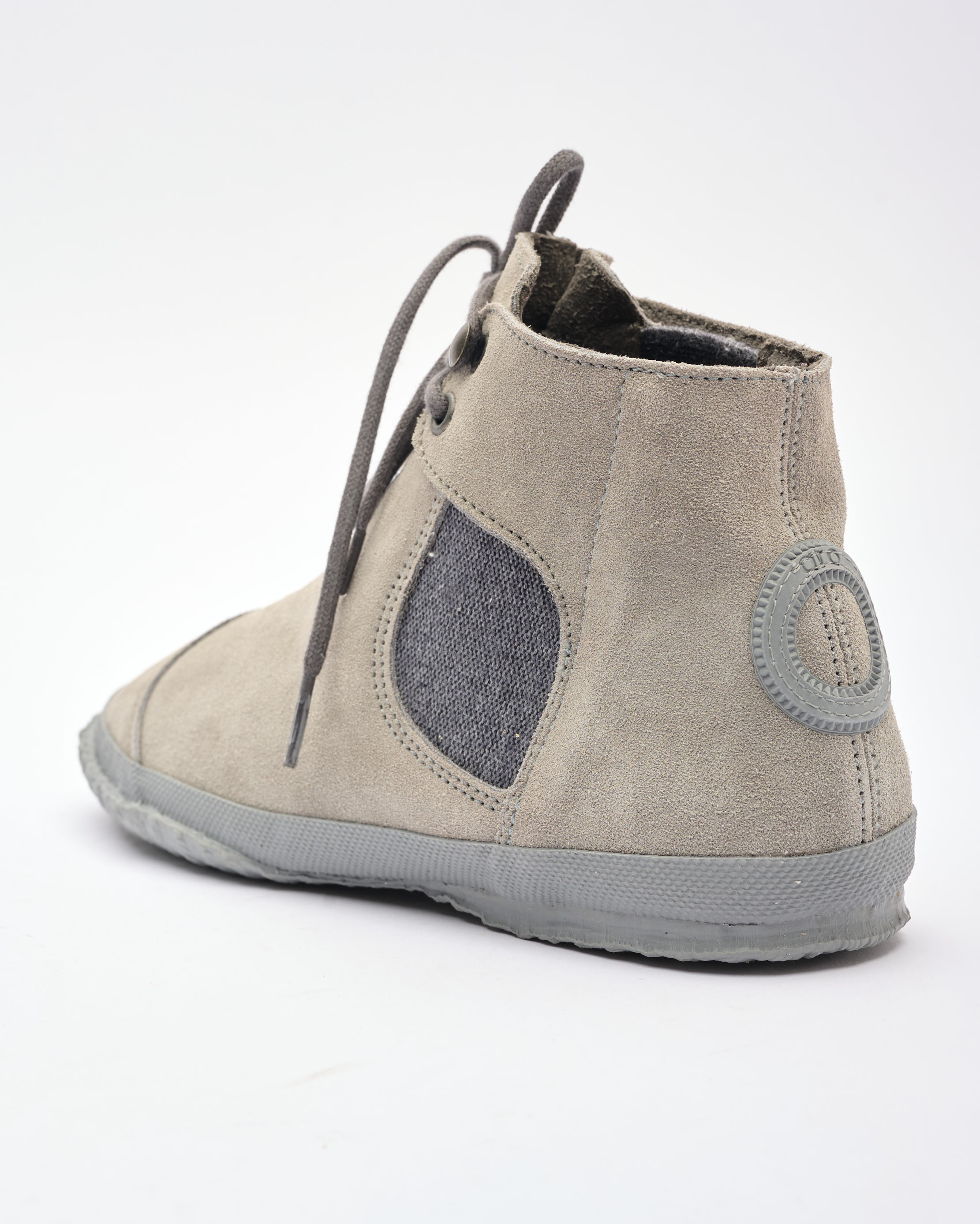 נעלי נשים - Aro - מגפוני זמש WILLY - אפור בהיר4