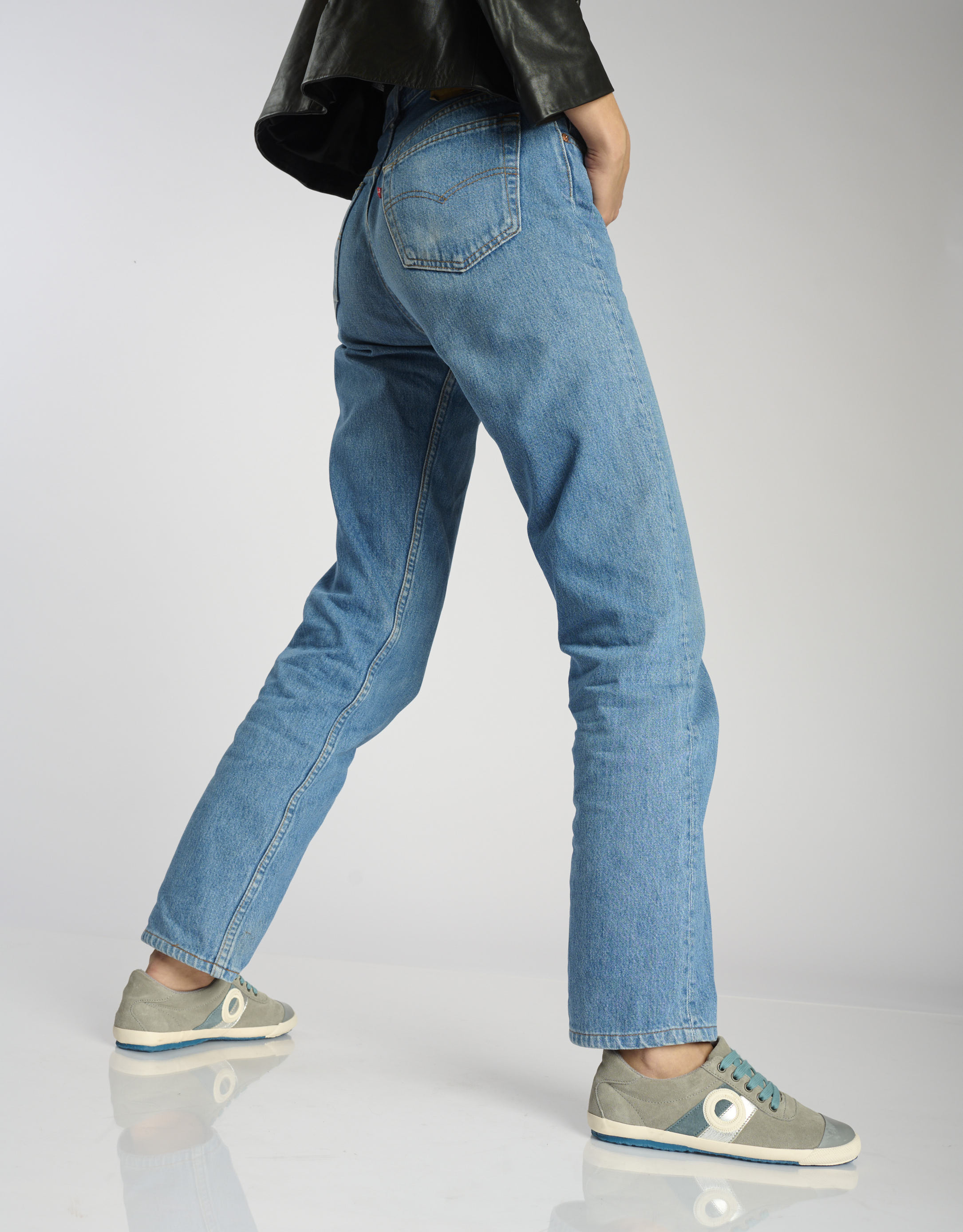 נעלי נשים - Aro - סניקרס זמש RAY - אפור4