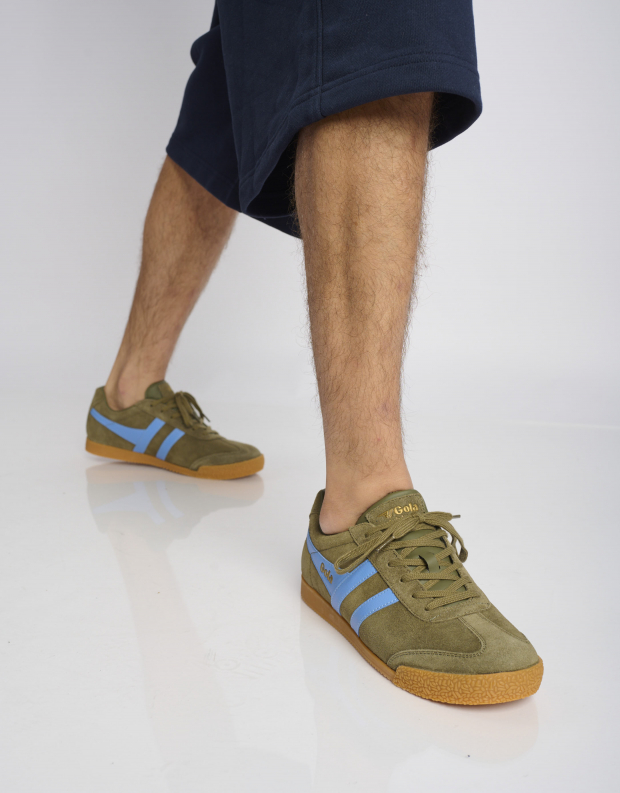 נעלי גברים - Gola - סניקרס HARRIER - ירוק   כחול