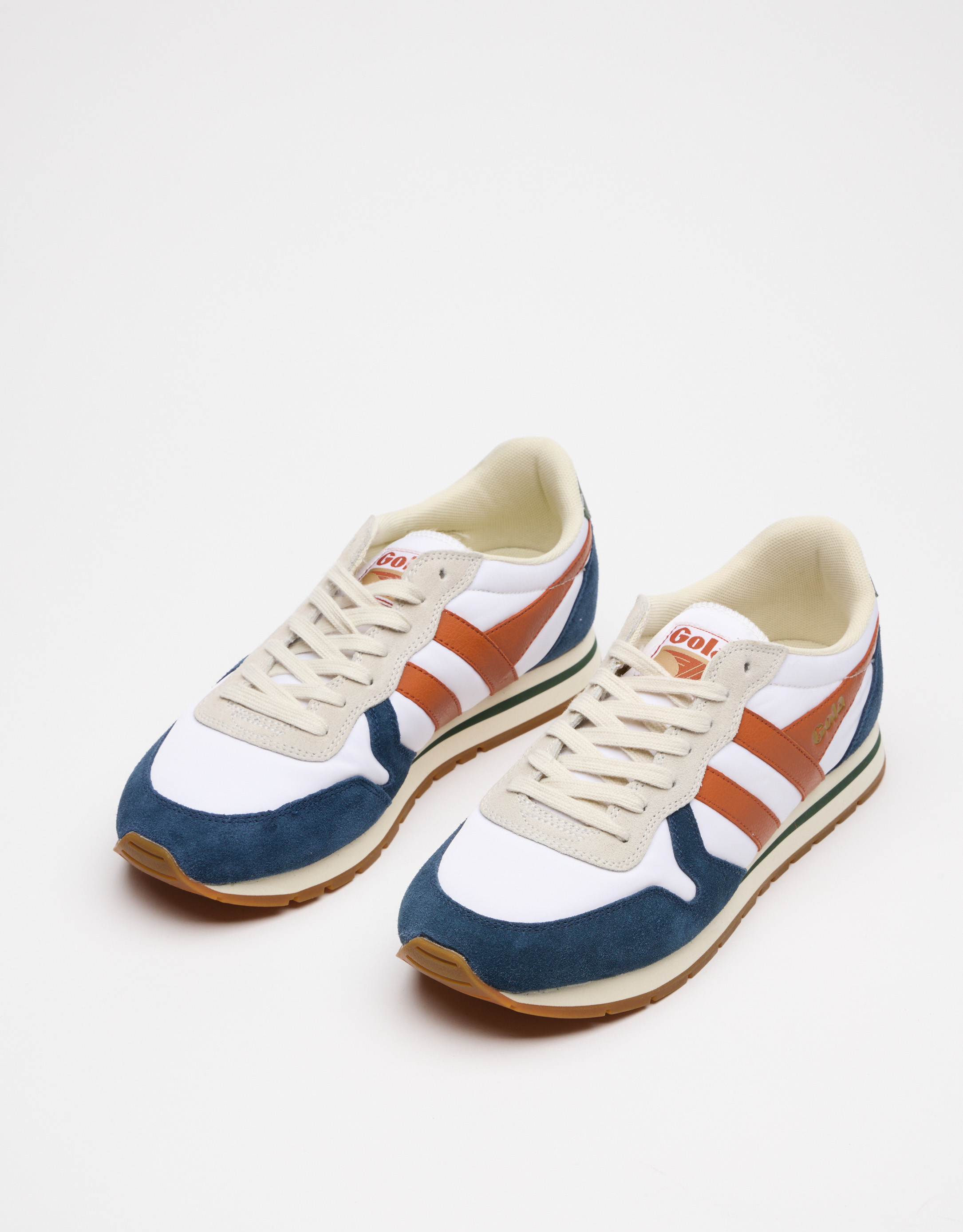 נעלי גברים - Gola - סניקרס DAYTONA CHUTE1 - לבן   כתום2