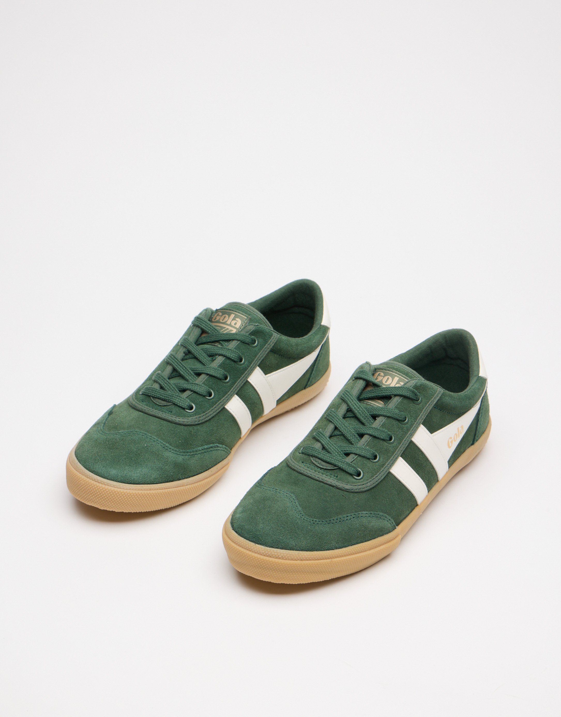 נעלי גברים - Gola - סניקרס זמש BADMINTON - ירוק3