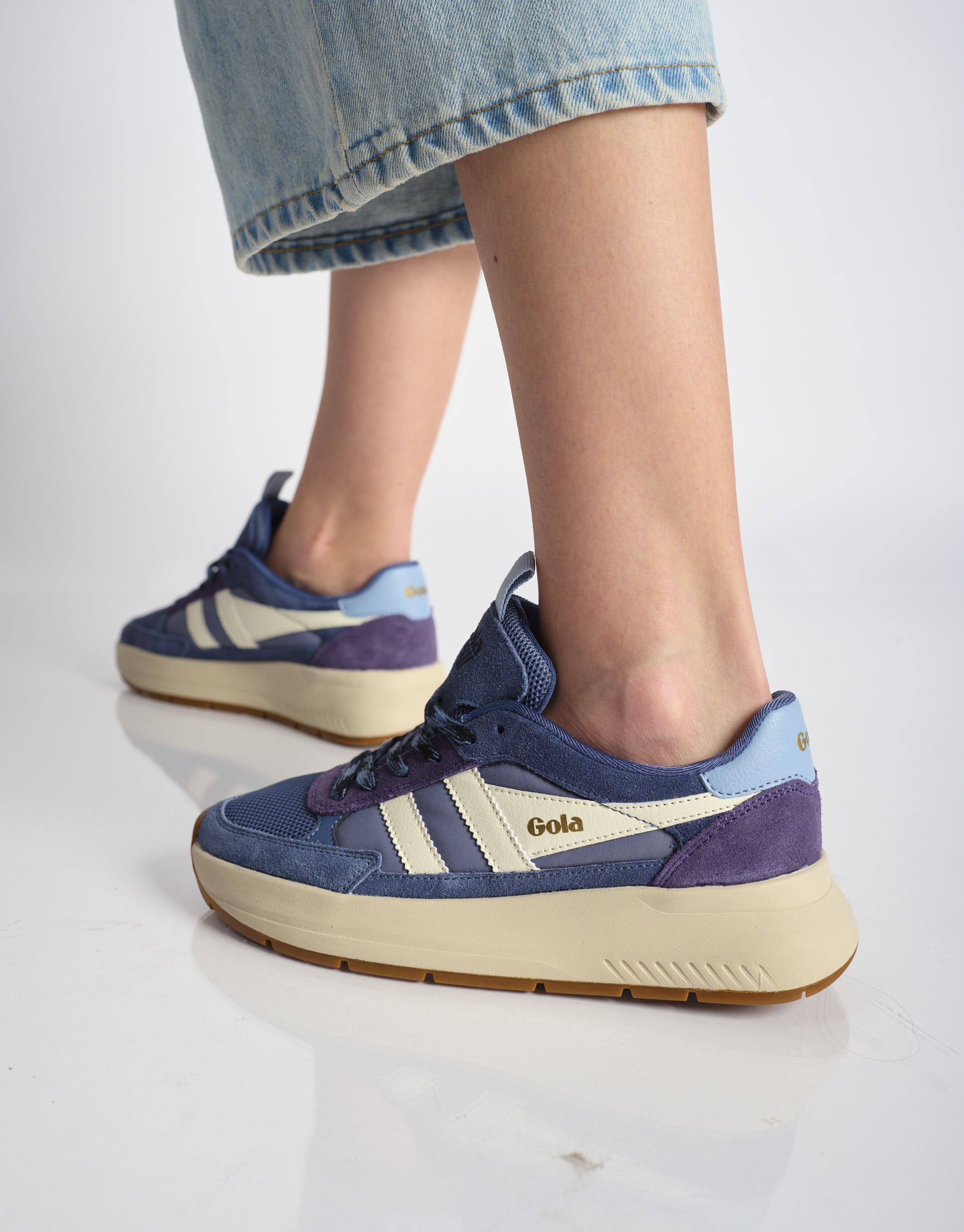 נעלי נשים - Gola - סניקרס PHOENIX - כחול4