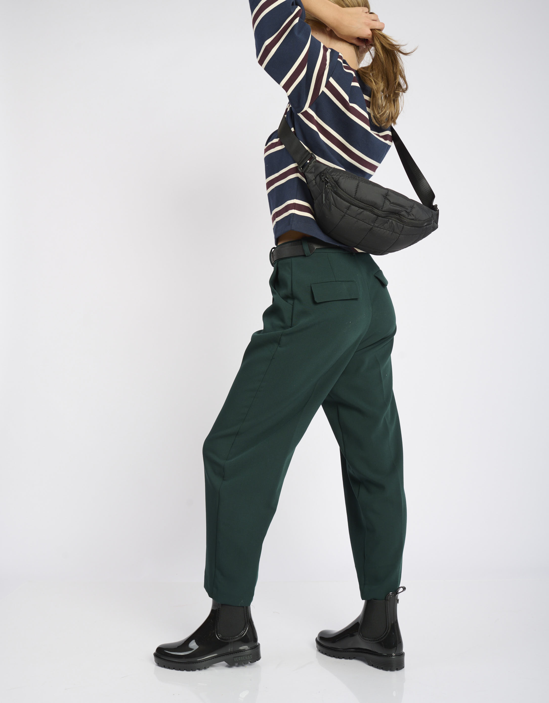 נעלי גברים - Arkk - תיק פאוצ' PADDED BUMBAG - שחור4