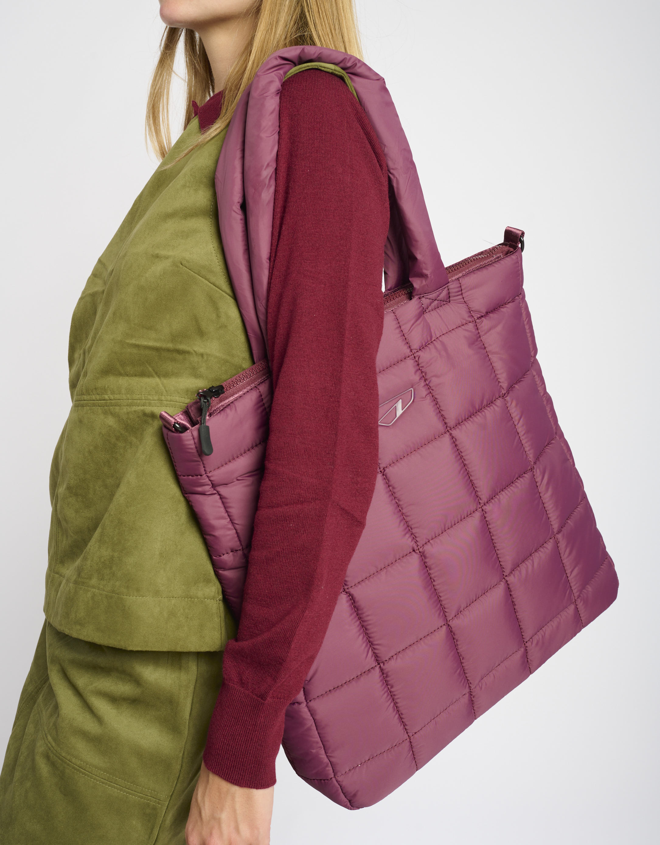 נעלי נשים - Arkk - תיק  PADDED SHOPPER - בורדו4