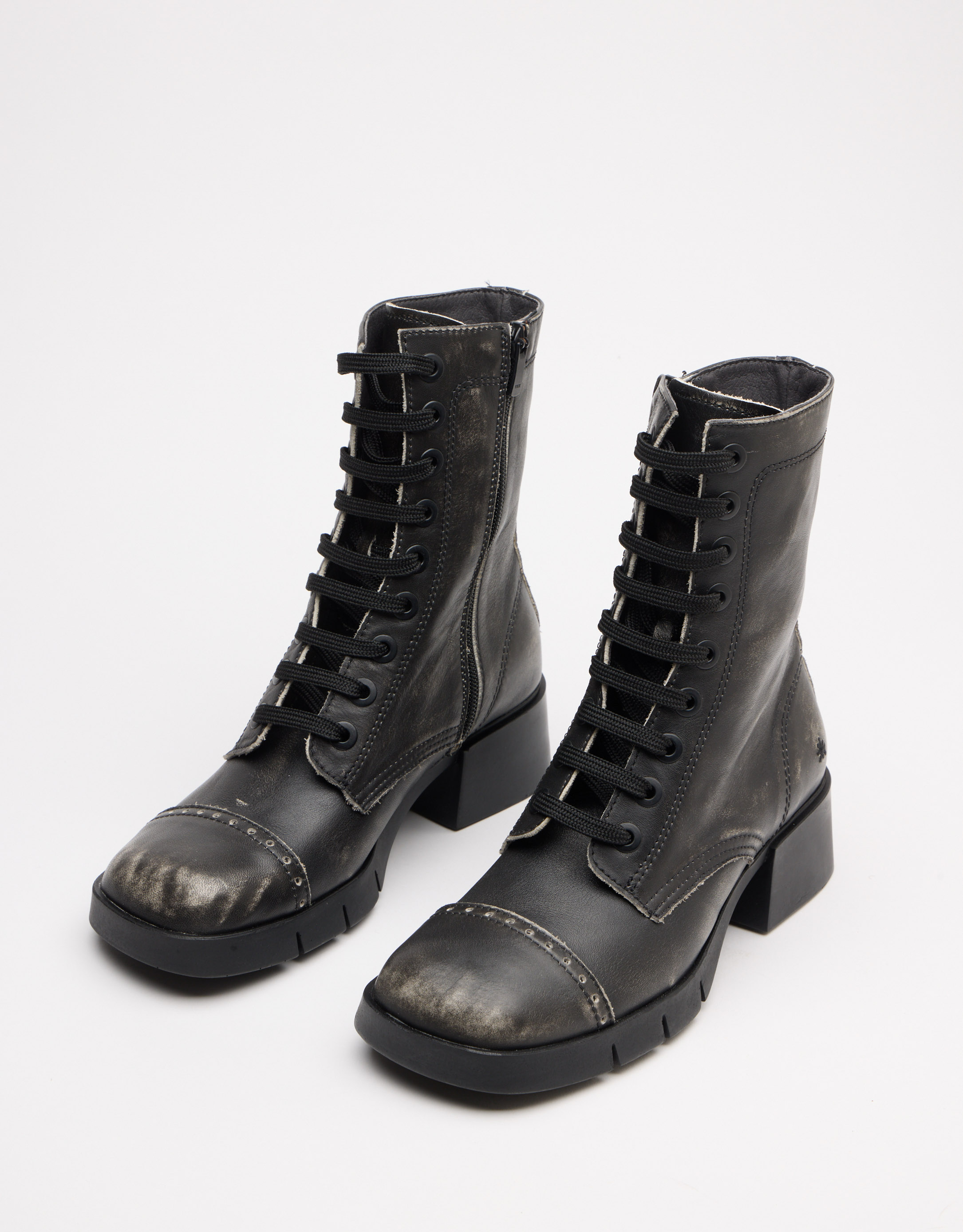 נעלי נשים - Art - מגפון שרוכים VARSOVIA - שחור מיוחד2