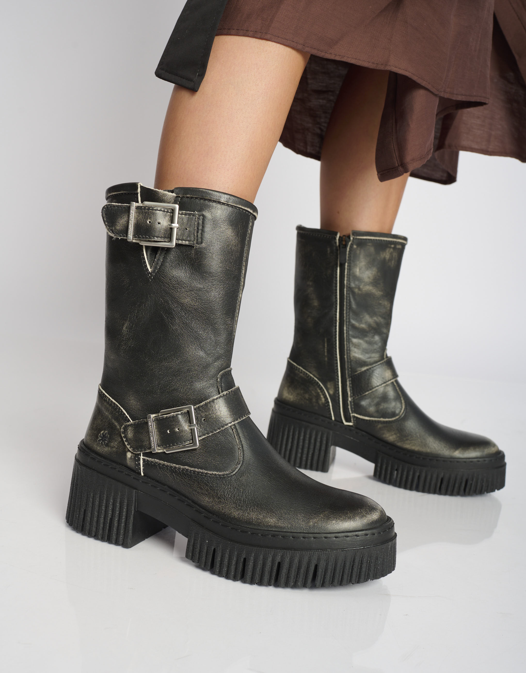 נעלי נשים - Art - מגפי פלרטפורמה YORK - שחור מיוחד2