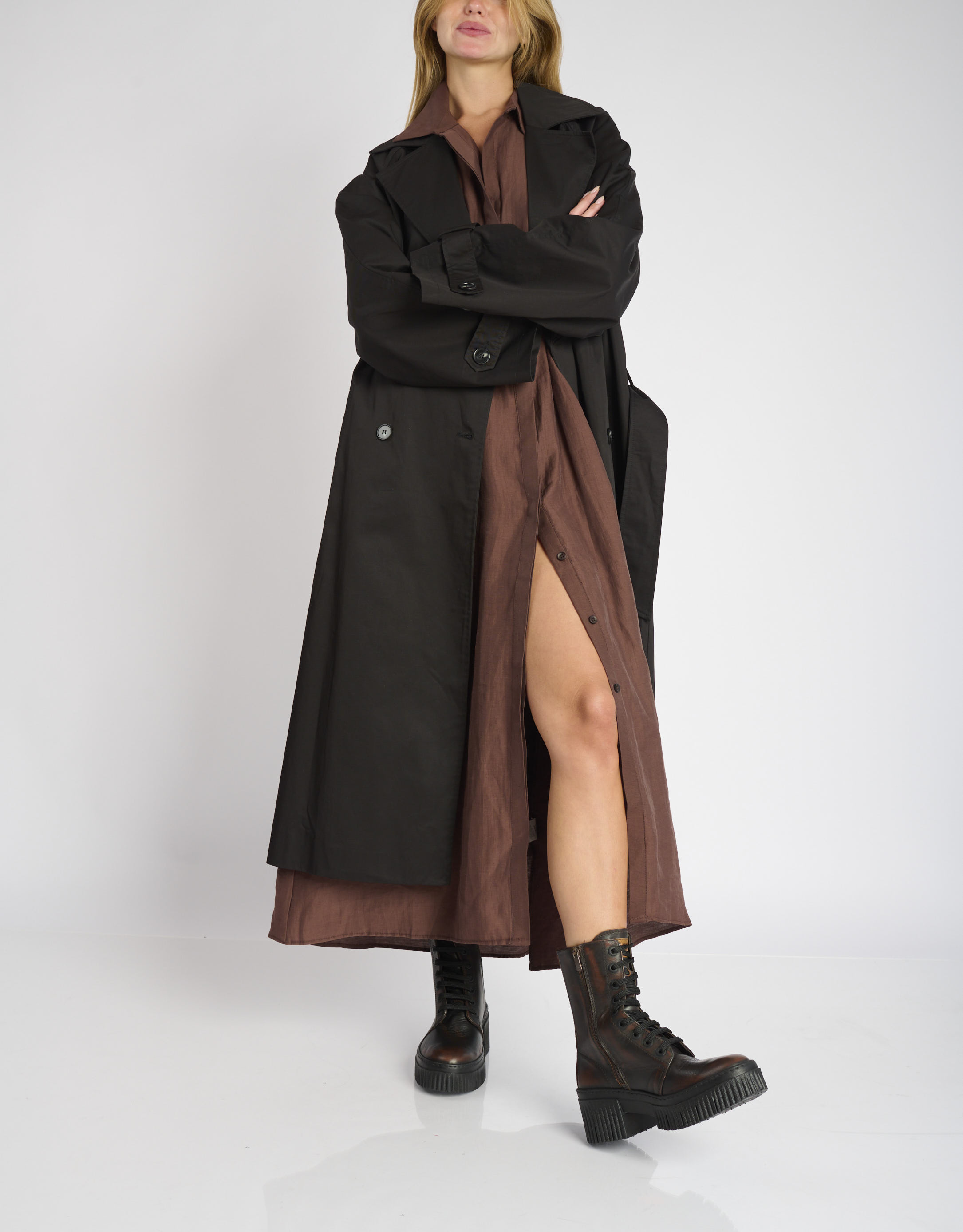 נעלי נשים - Art - מגפונים עם שרוכים YORK - חום3