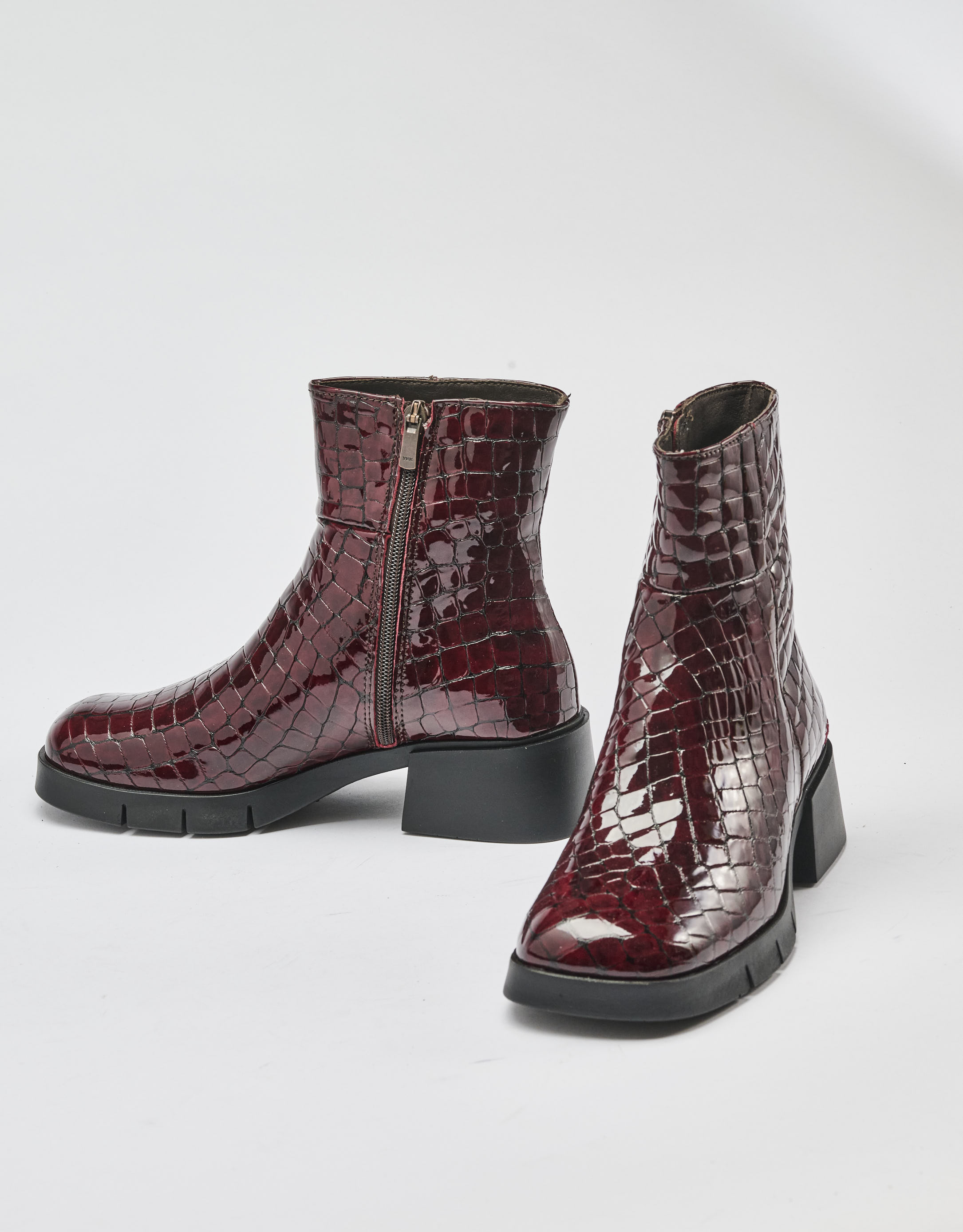 נעלי נשים - Art - מגפונים VARSOVIA - בורדו2