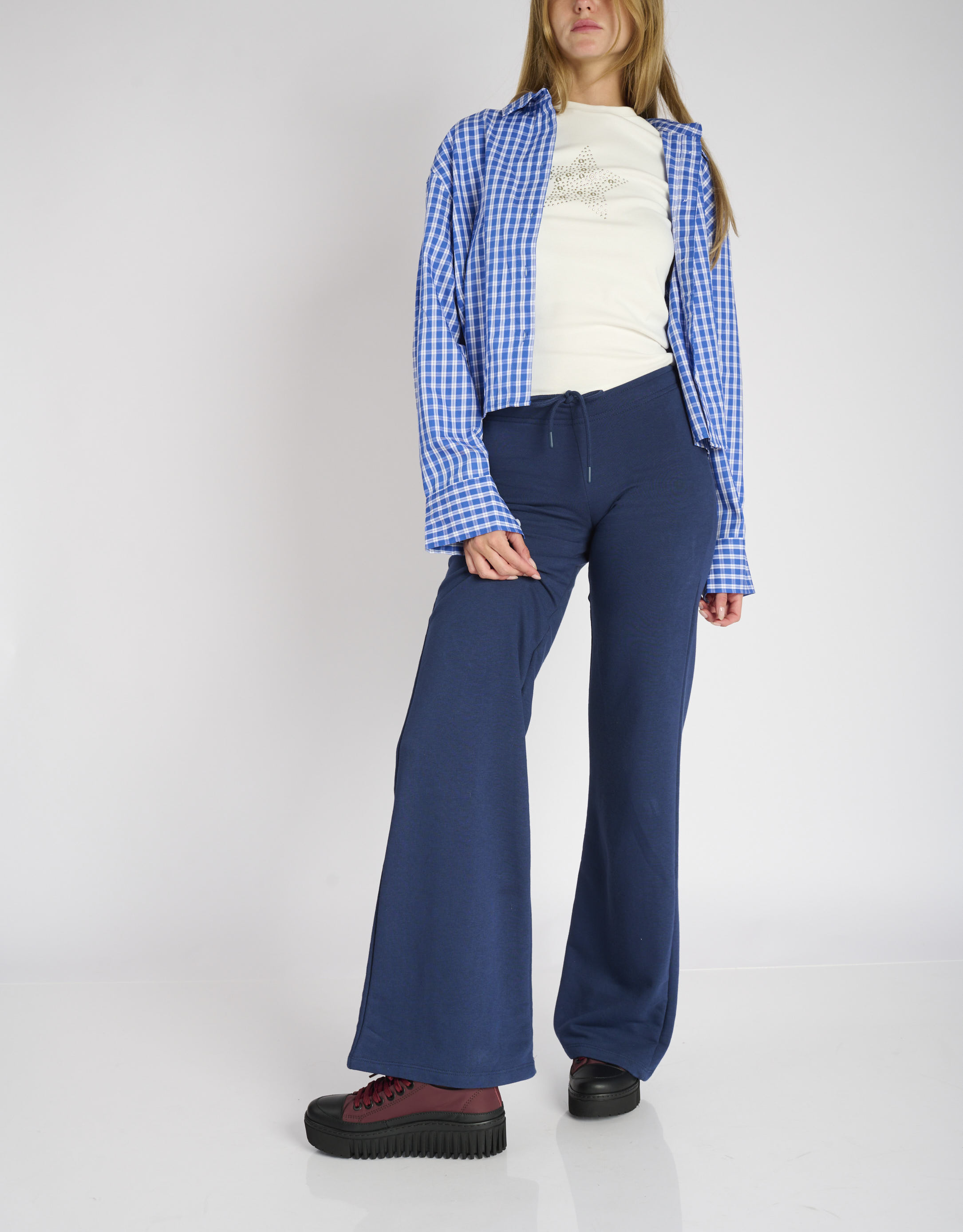 נעלי נשים - Art - נעלי שרוכים BRIGHTON - בורדו2