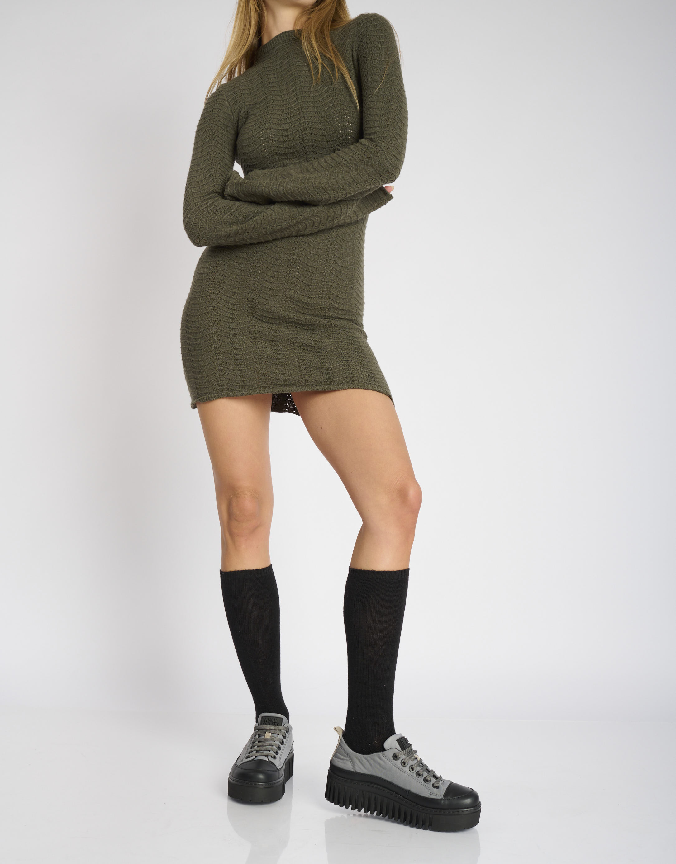 נעלי נשים - Art - נעלי שרוכים BRIGHTON - אפור3