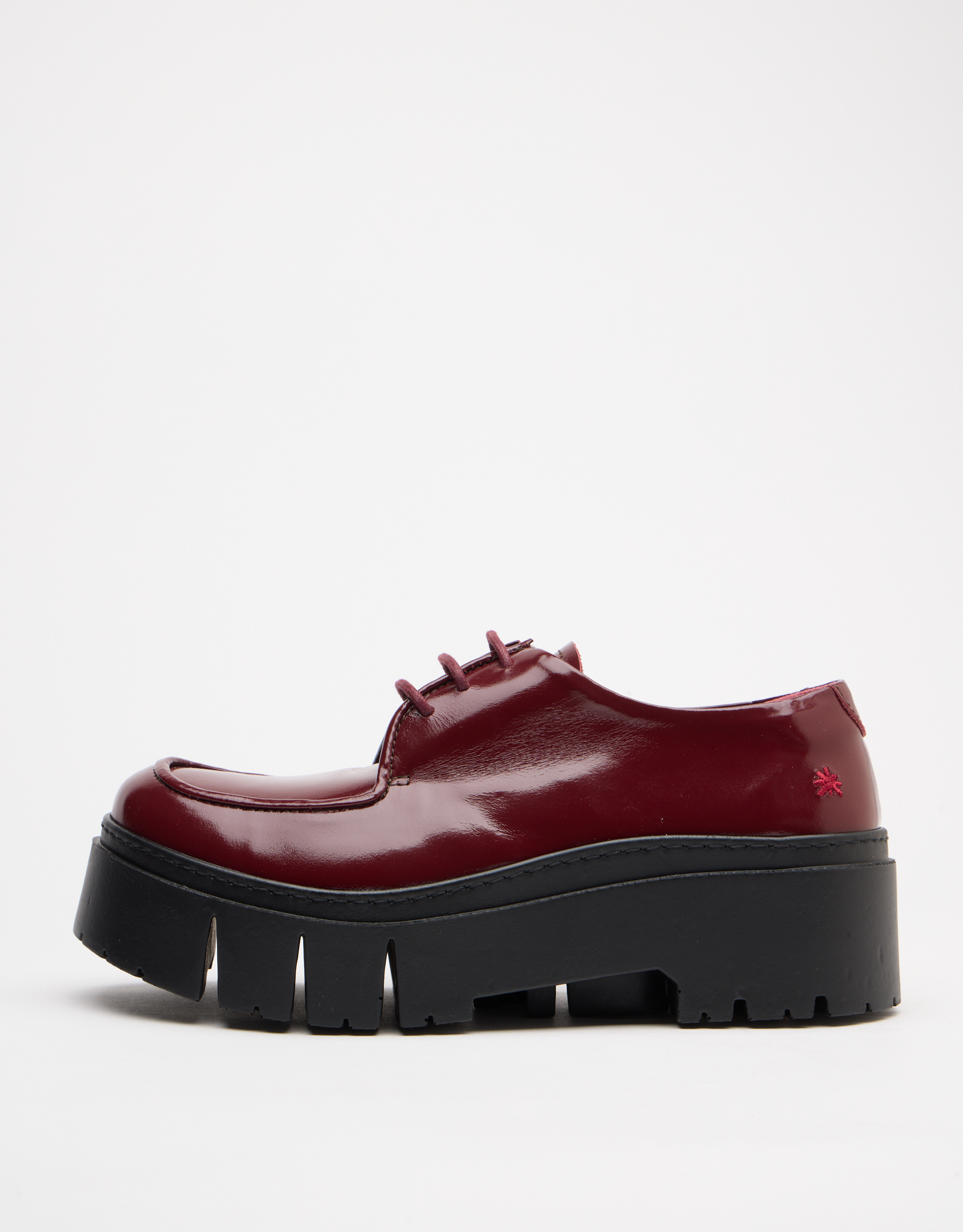 נעלי נשים - Art - נעלי פלטפורמה LEEDS - בורדו1