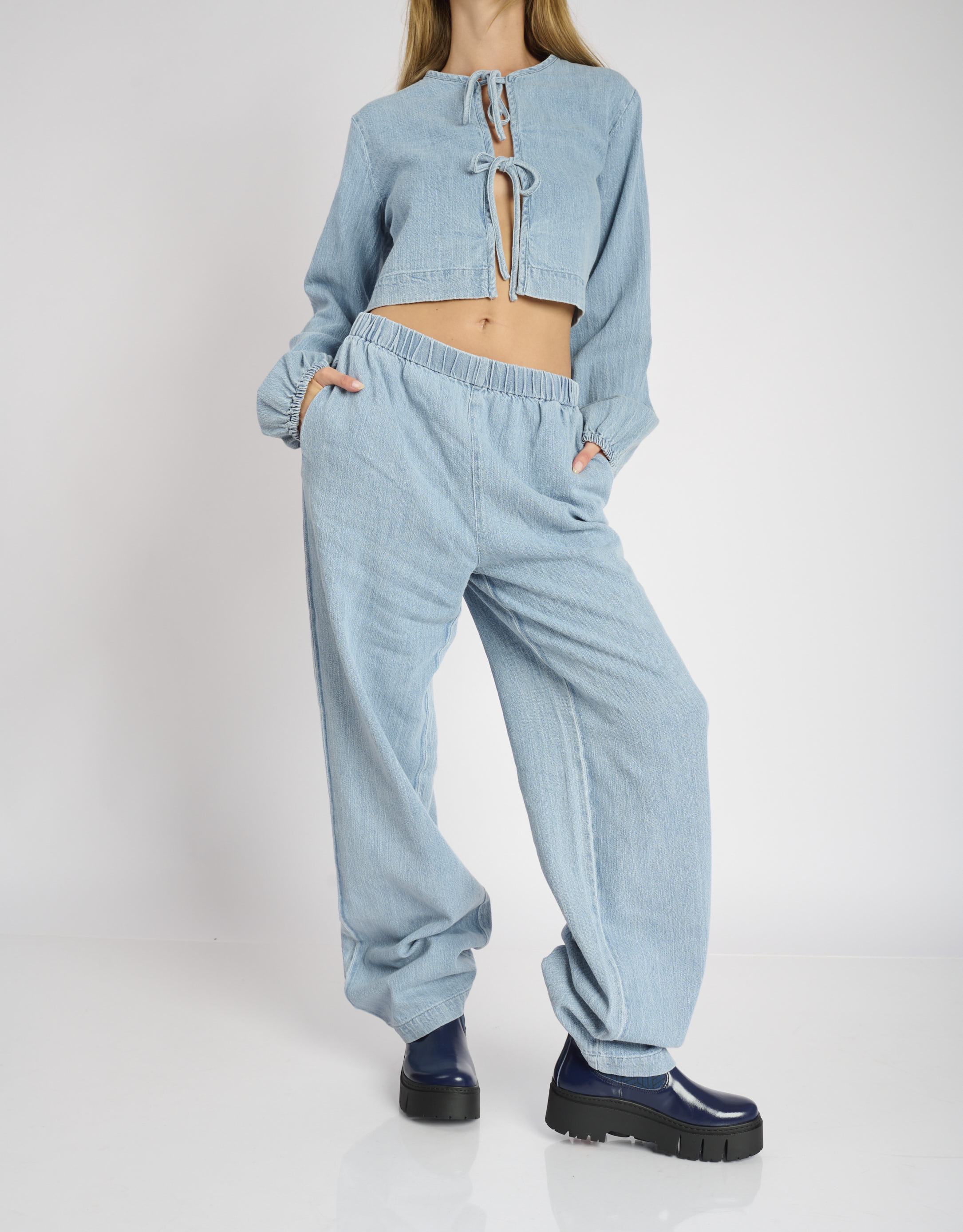 נעלי נשים - Art - מגפוני צ'לסי LEEDS - כחול2