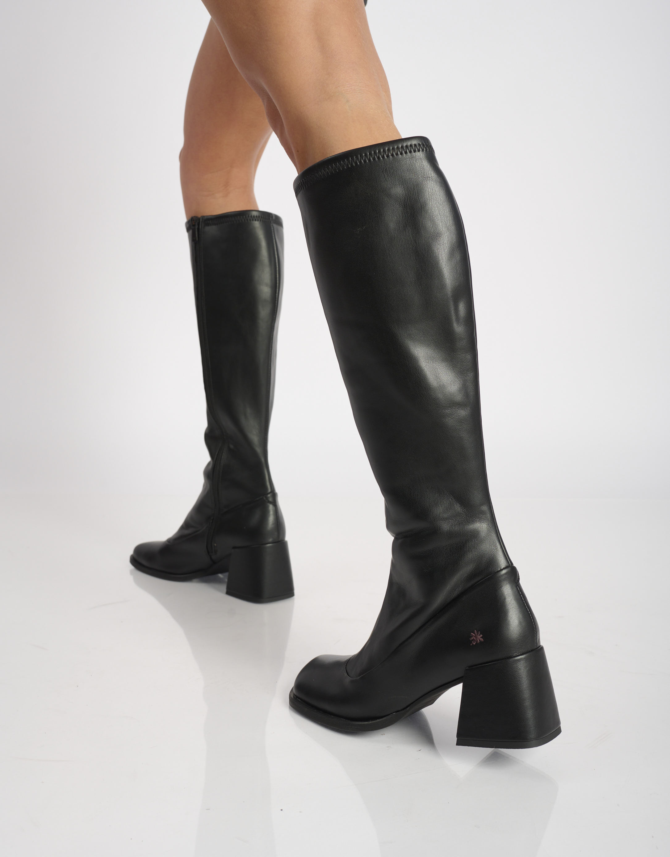 נעלי נשים - Art - מגפיים עם עקב VERONA - שחור4