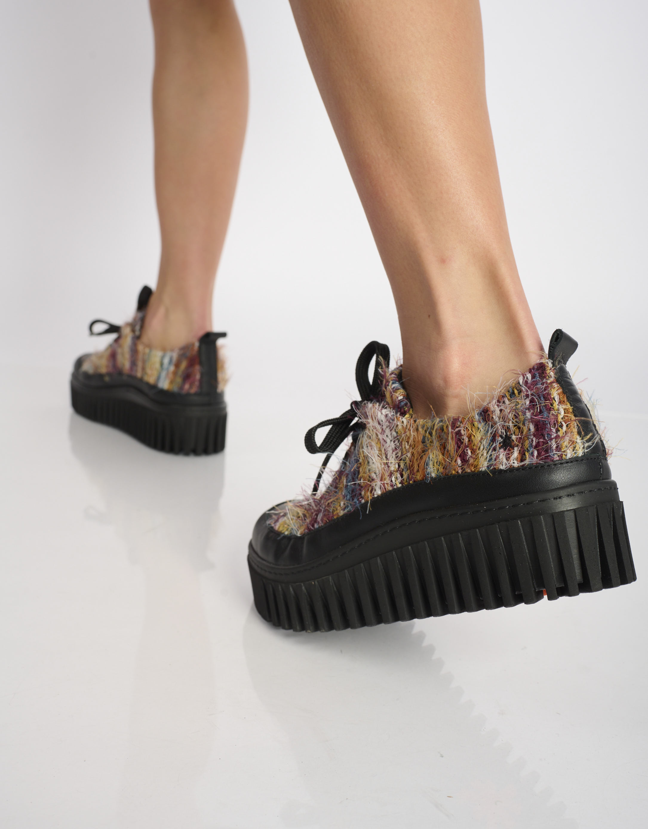 נעלי נשים - Art - נעלי פלטפורמה BRIGHTON - צבעוני4