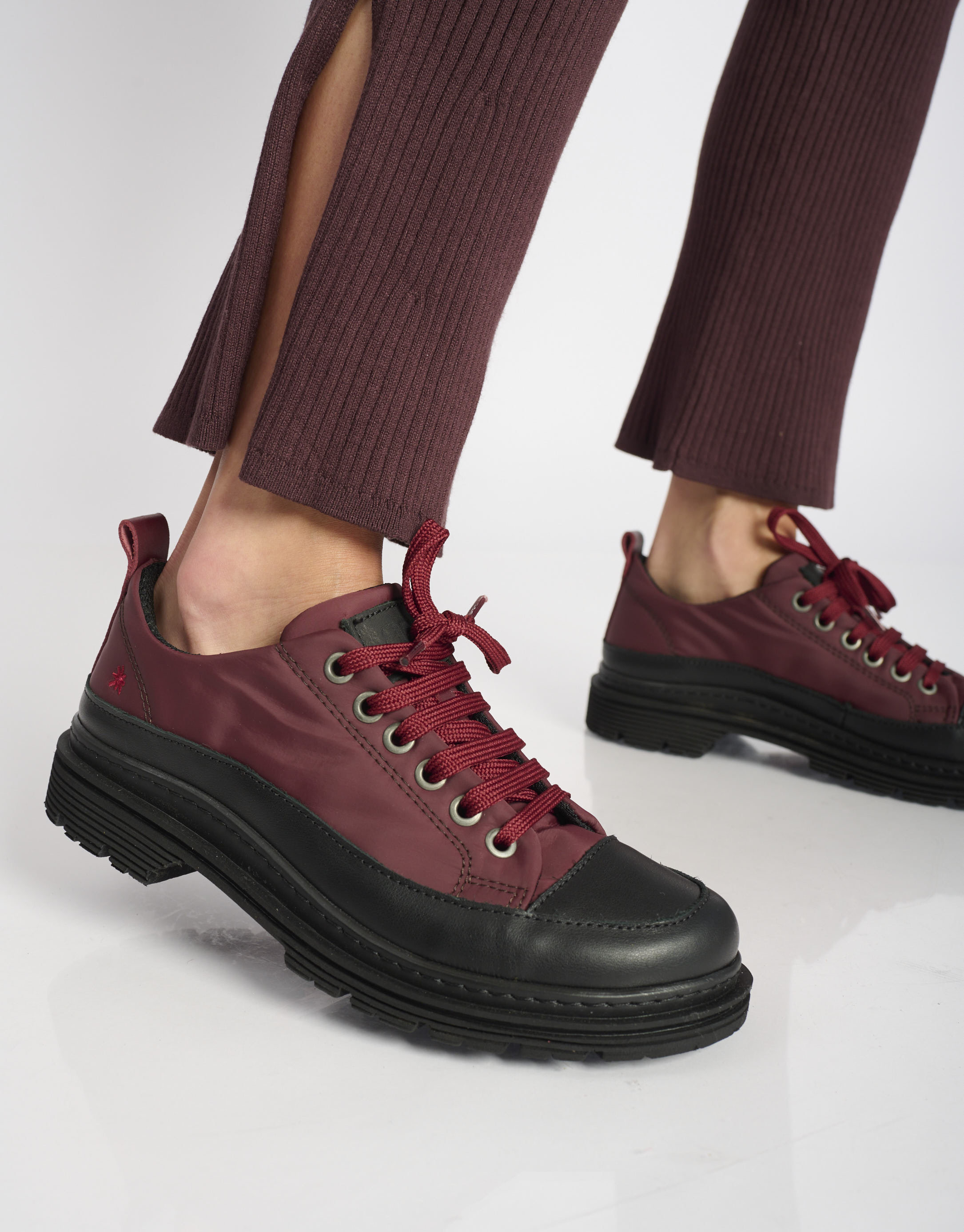 נעלי נשים - Art - נעלי ניילון BIRMINGHAM - בורדו1