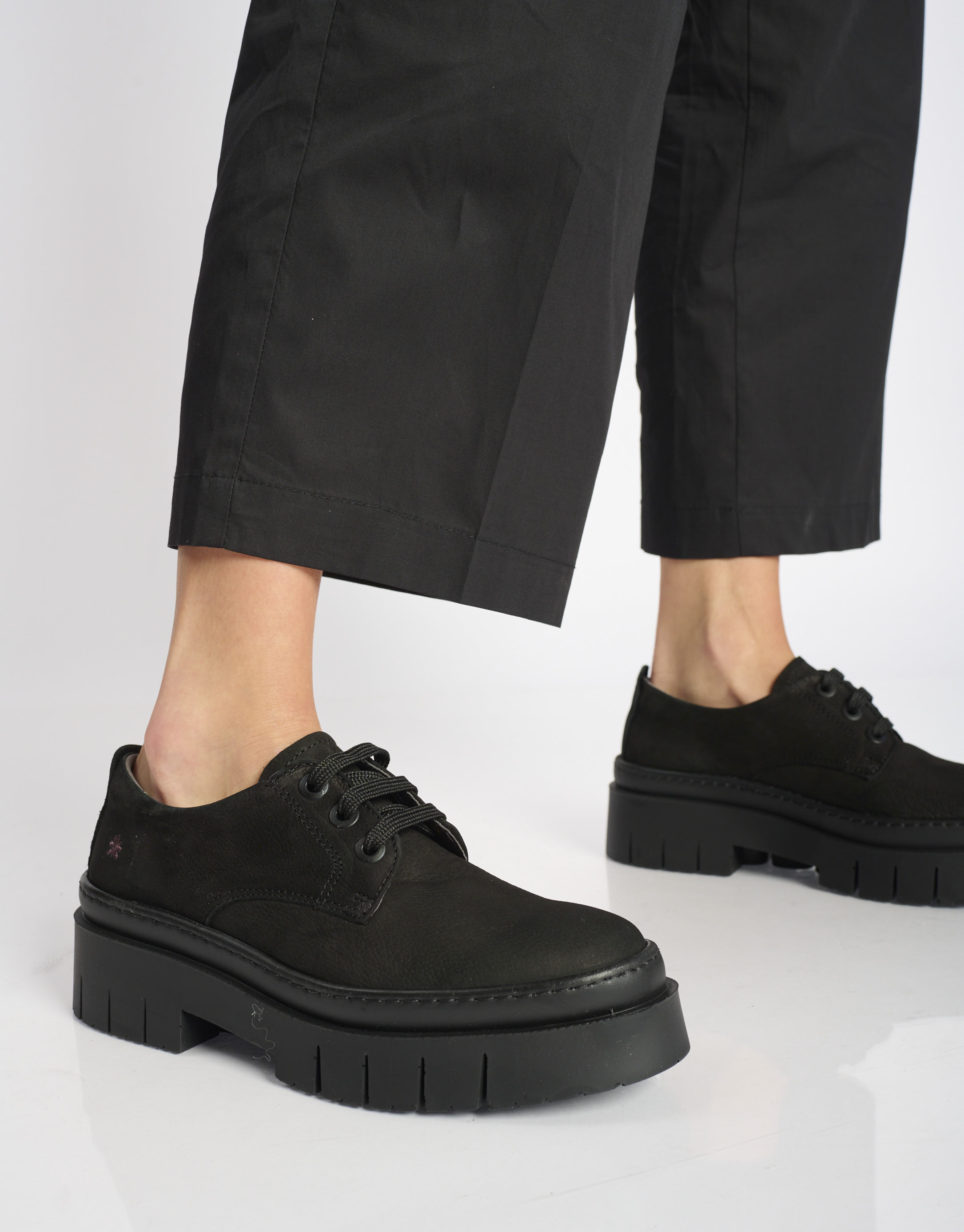 נעלי נשים - Art - נעלי פלטפורמה AMBERES - שחור2