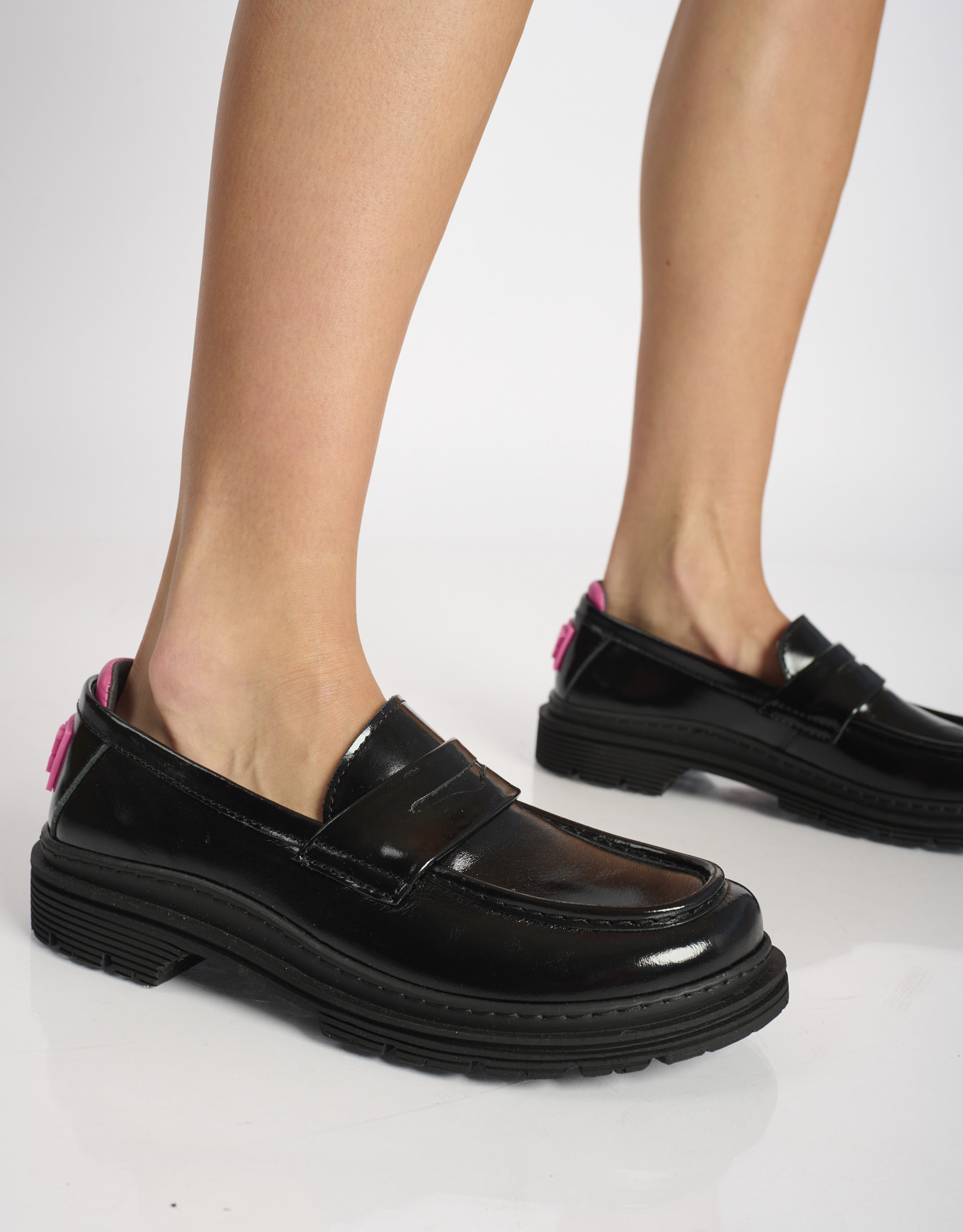 נעלי נשים - Art - נעלי מוקסין BIRMINGHAM - שחור3