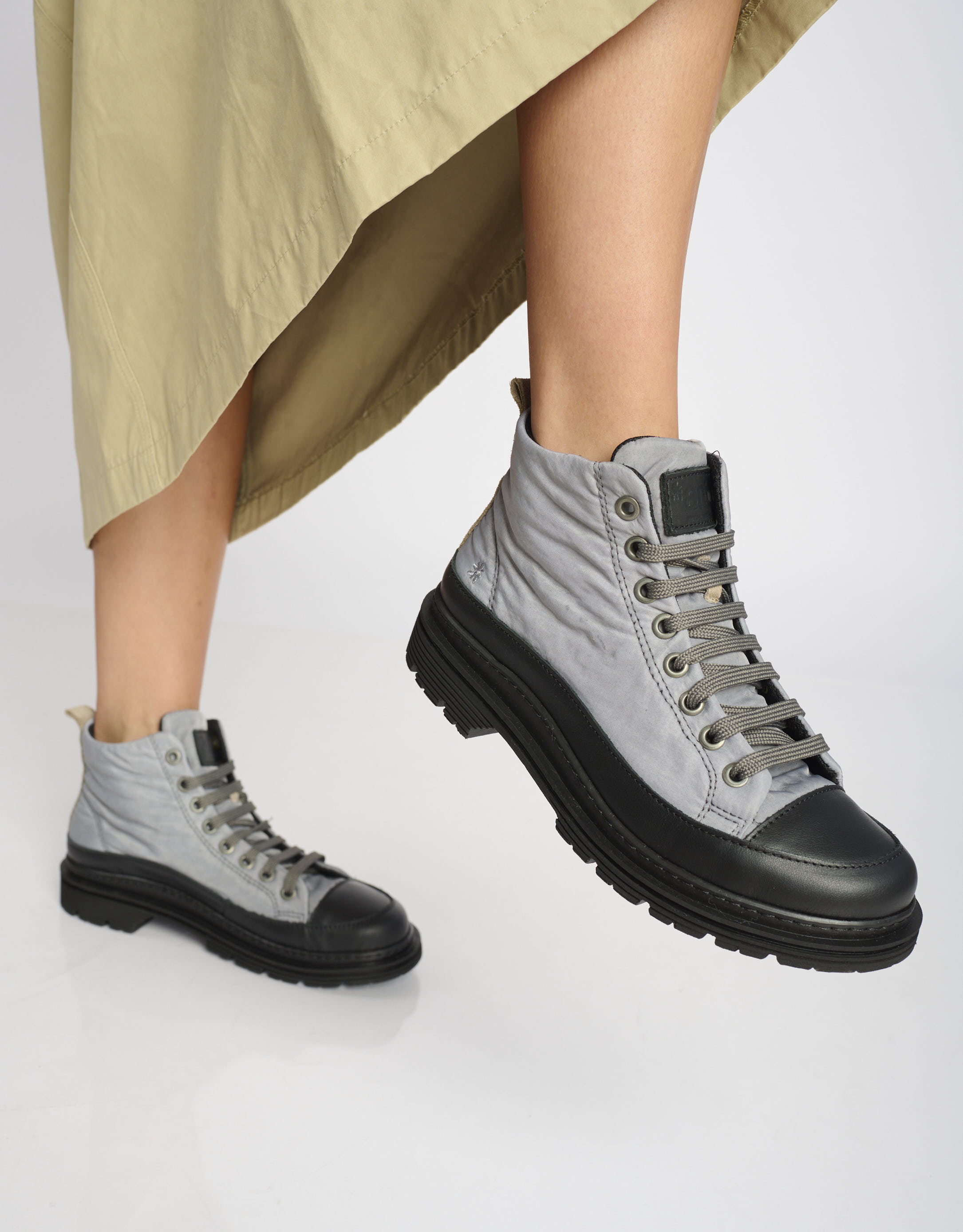 נעלי נשים - Art - נעליים גבוהות BIRMINGHAM - אפור3