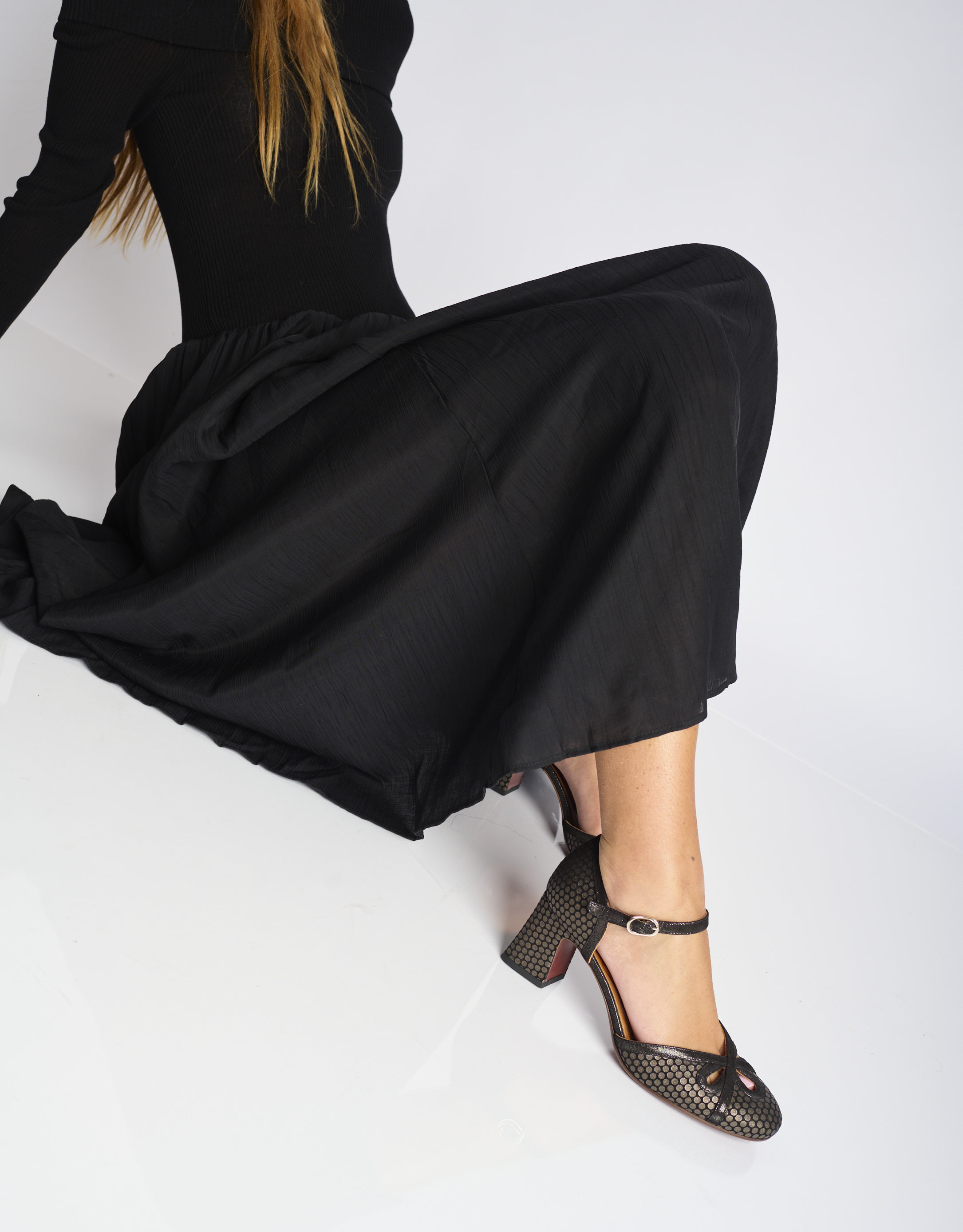 נעלי נשים - Chie Mihara - נעלי עקב FEDDA - שחור1