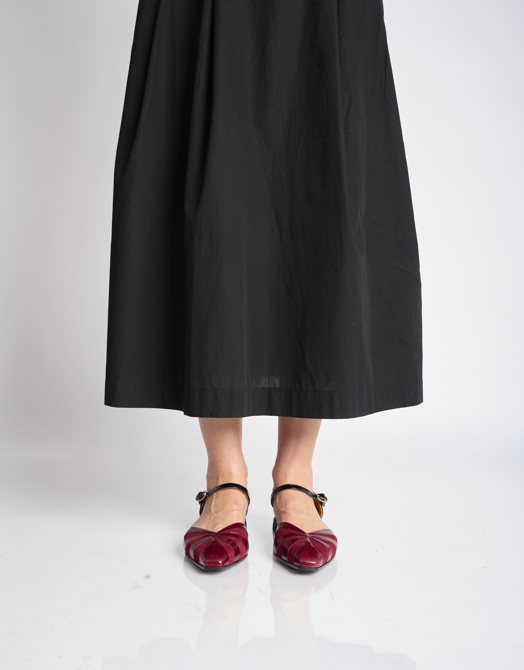 נעלי נשים - Chie Mihara - נעלי סירה שטוחות GASI - בורדו1