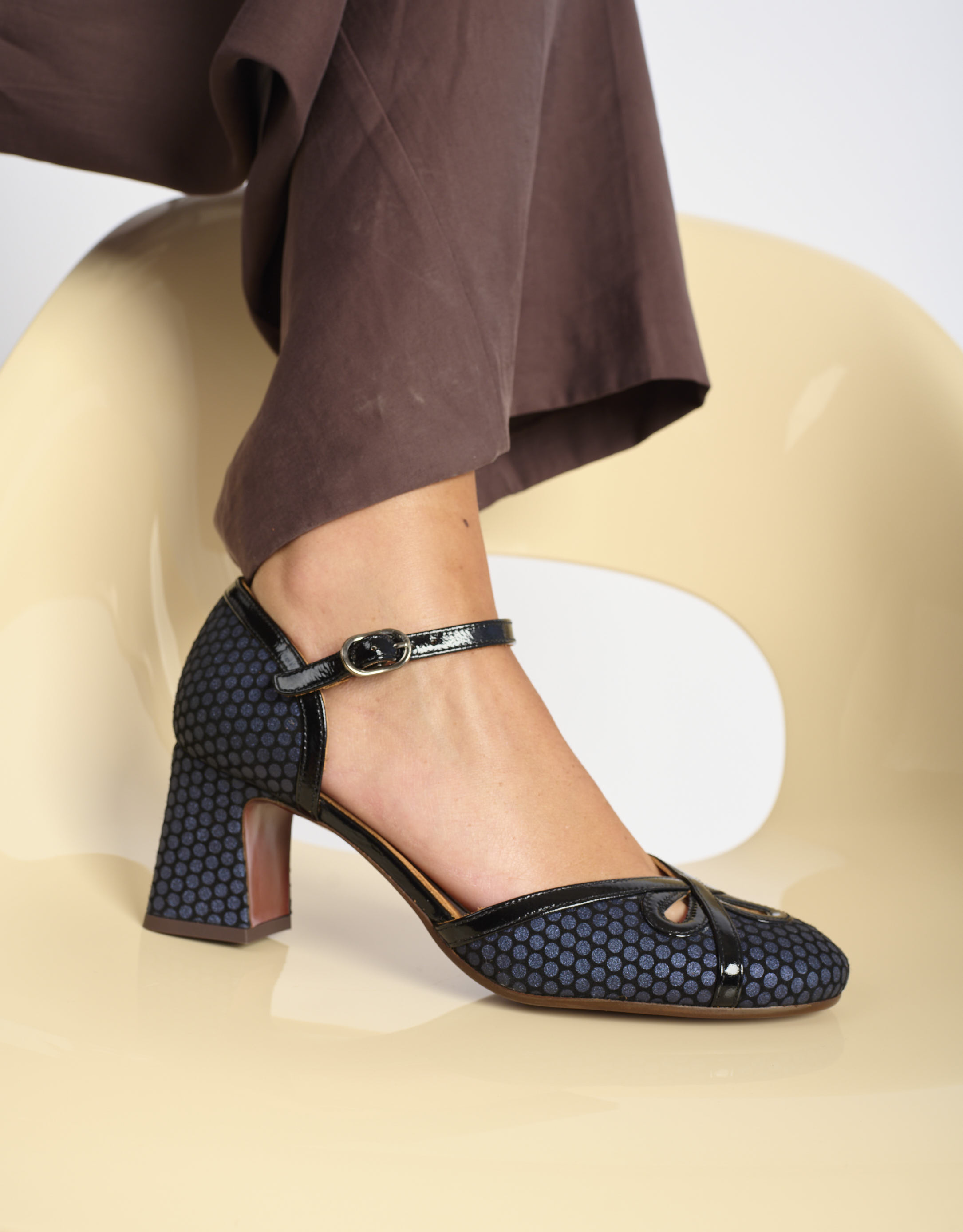 נעלי נשים - Chie Mihara - נעלי עקב FEDDA - כחול3