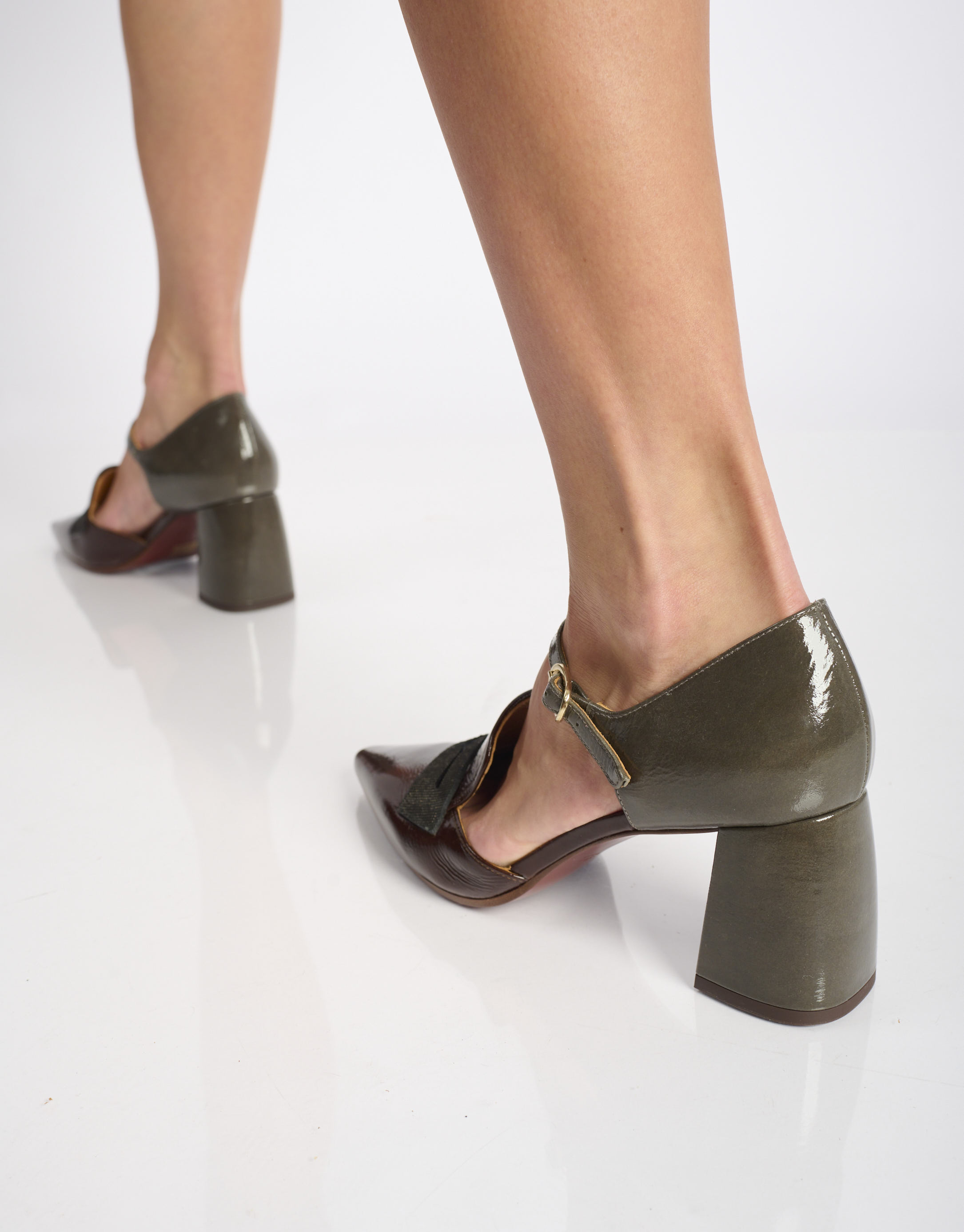 נעלי נשים - Chie Mihara - נעלי עקב ALINEA - חום4