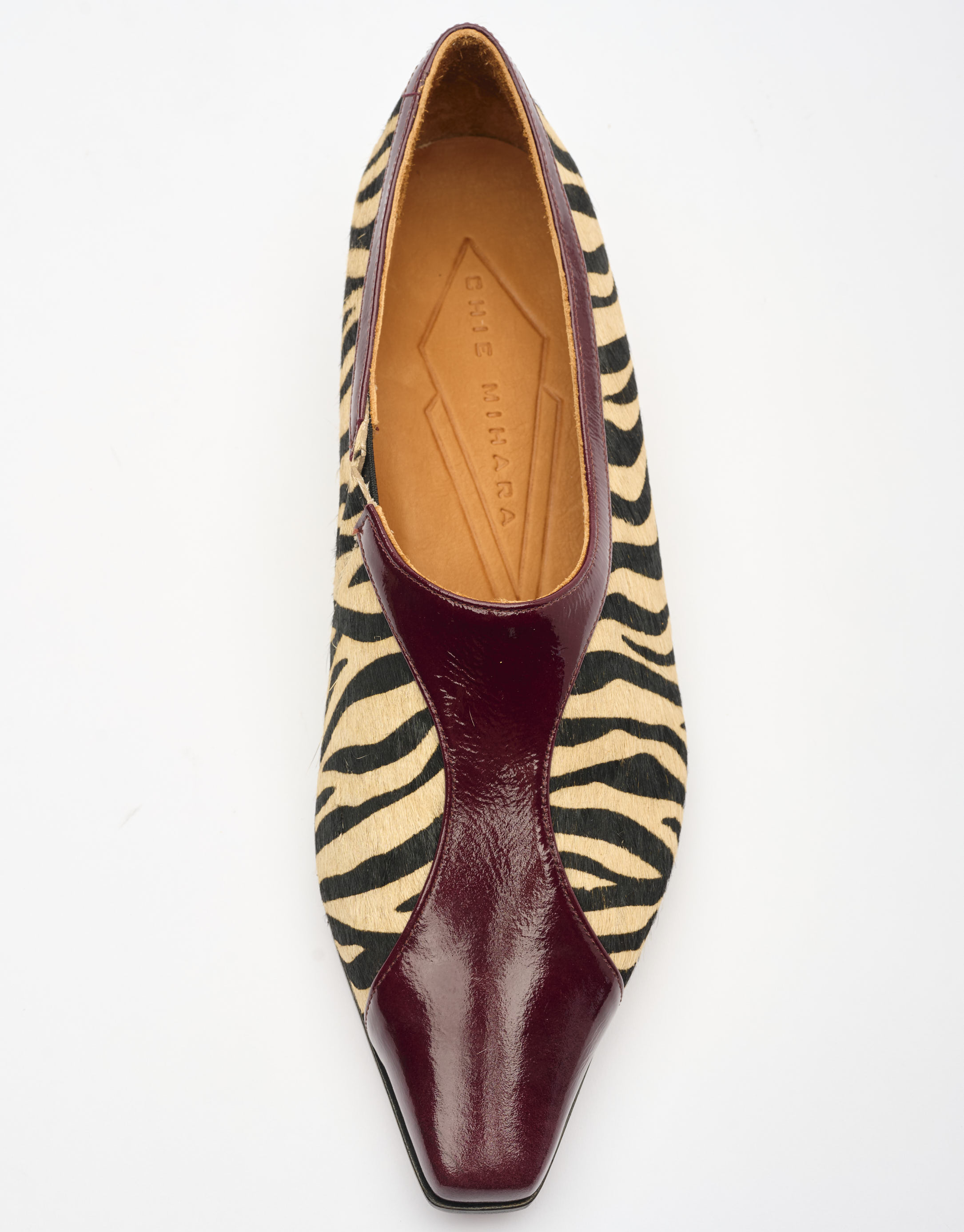 נעלי נשים - Chie Mihara - נעליים שטוחות GIANTE - זברה4