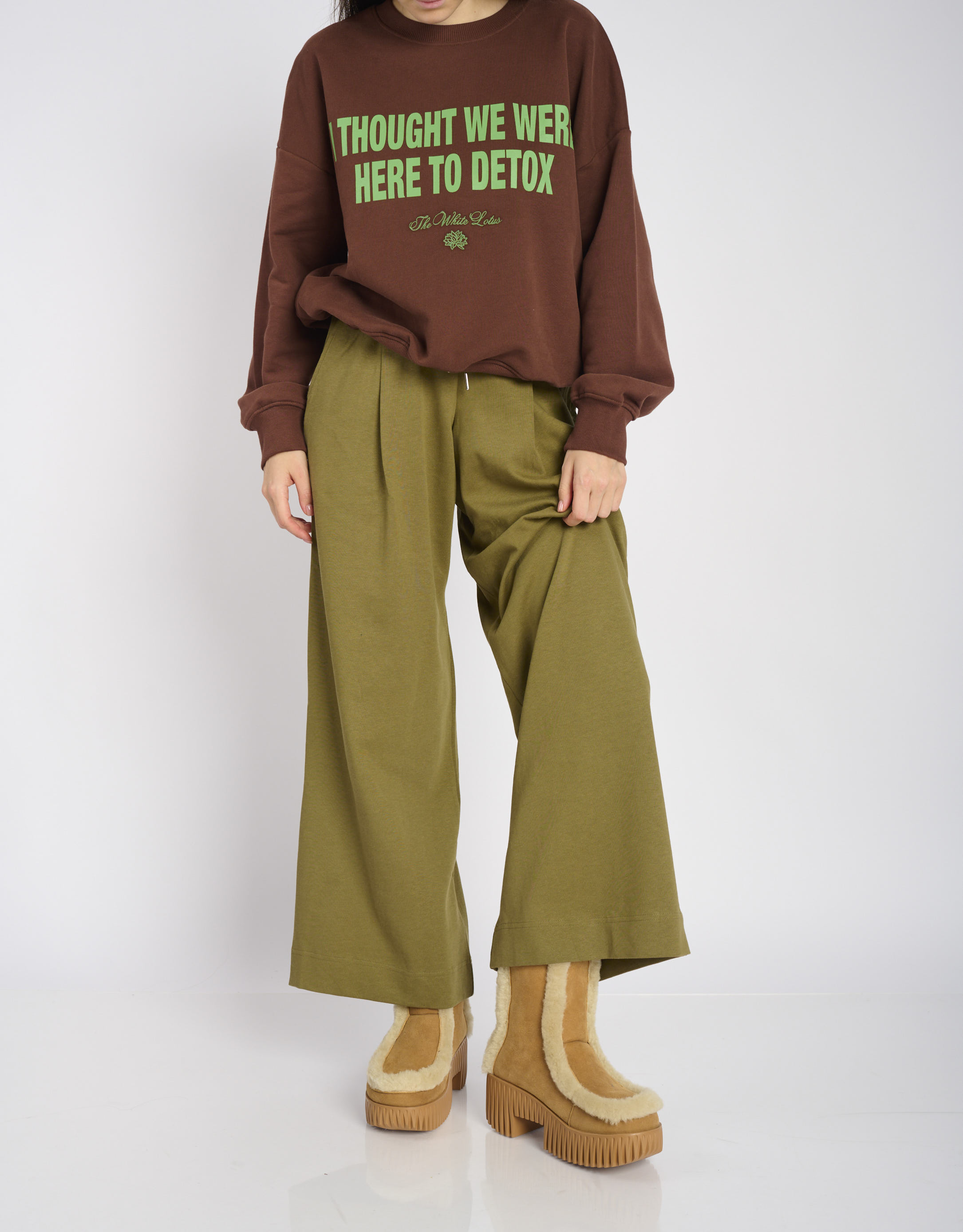 נעלי נשים - 4CCCCEES - מגפי זמש פרווה PLIA FERO - קאמל1