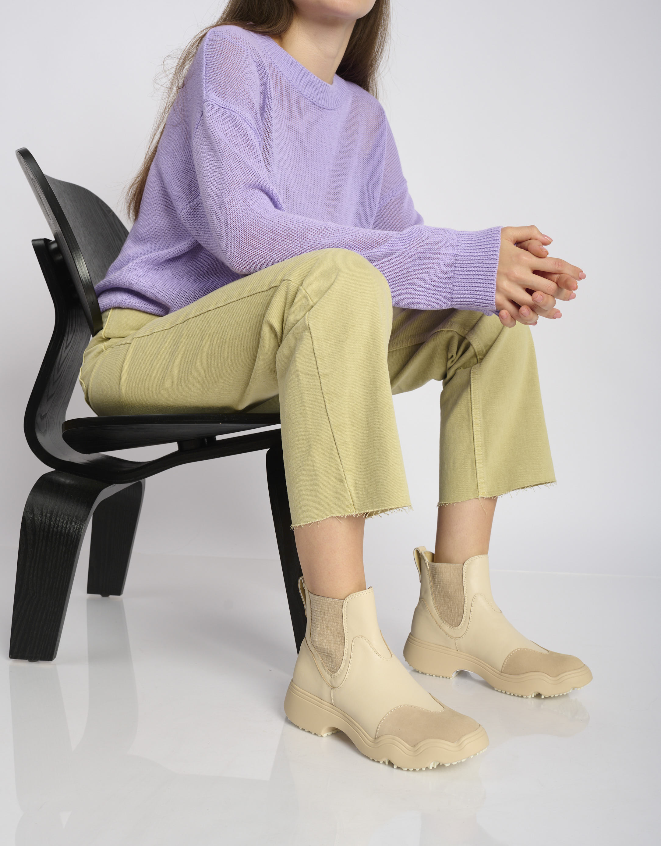 נעלי נשים - 4CCCCEES - מגפוני צ'לסי SANHO WAVE - אופוויט1