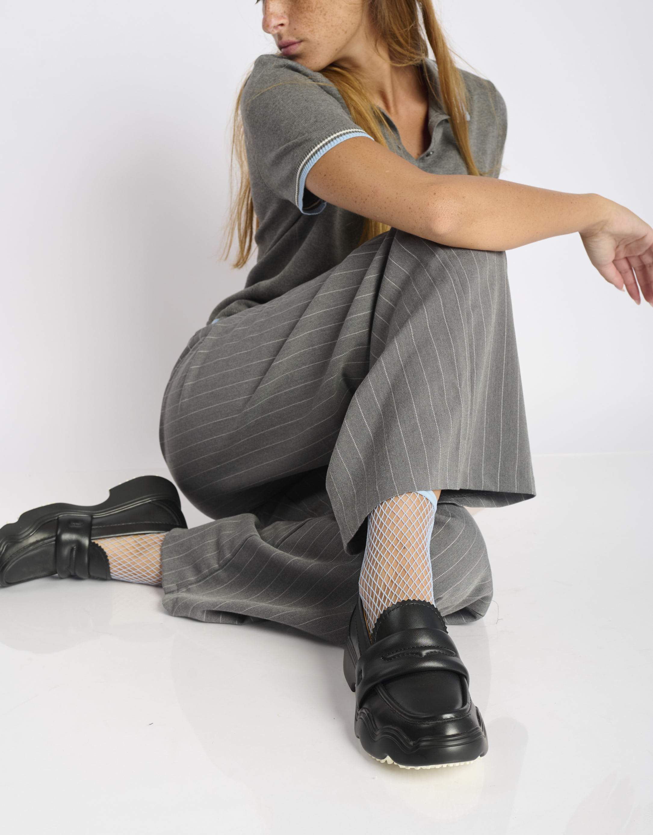 נעלי נשים - 4CCCCEES - נעלי מוקסין SANHO LOA - שחור1