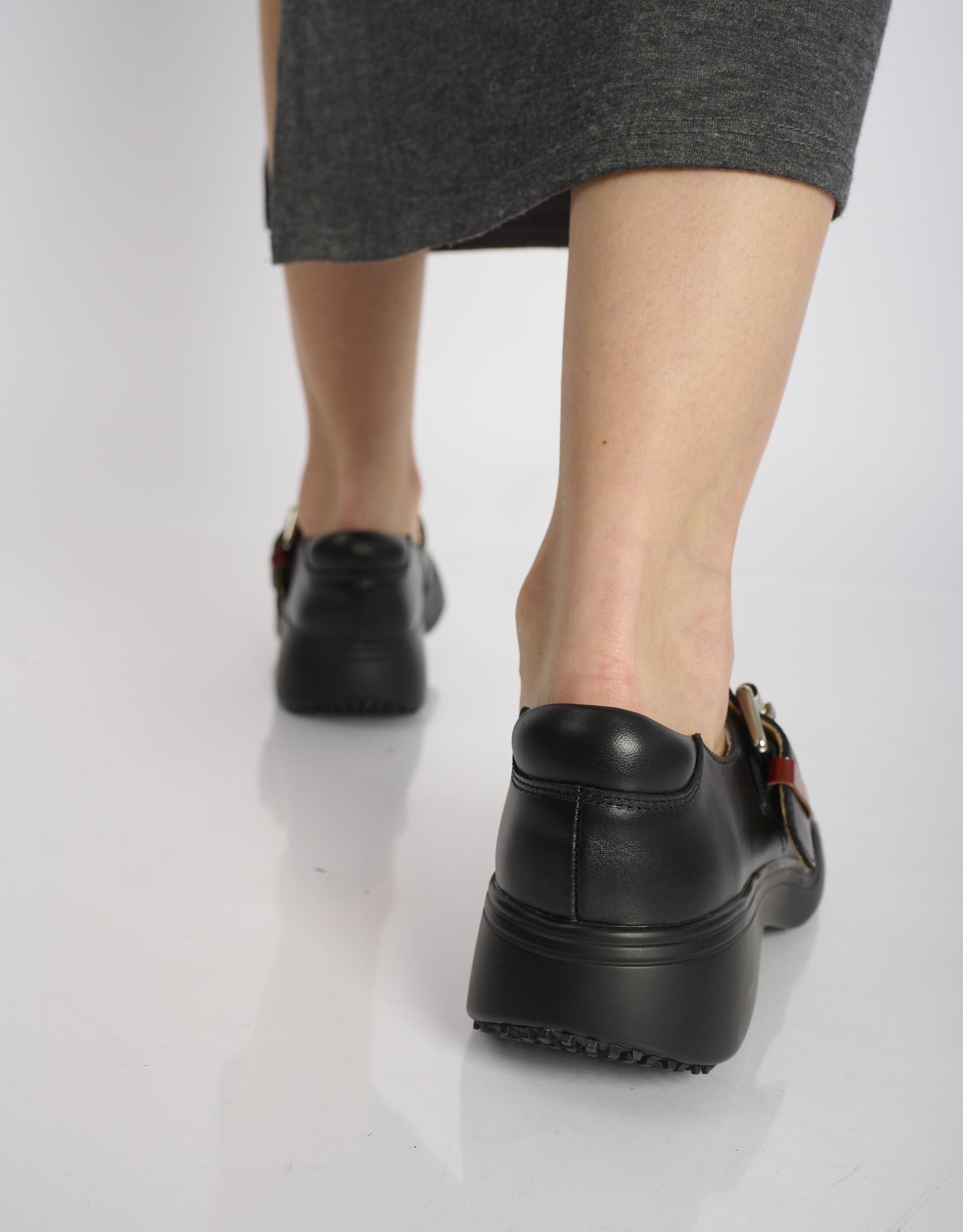 נעלי נשים - 4CCCCEES - נעלי בובה SANHO TIBA - שחור4