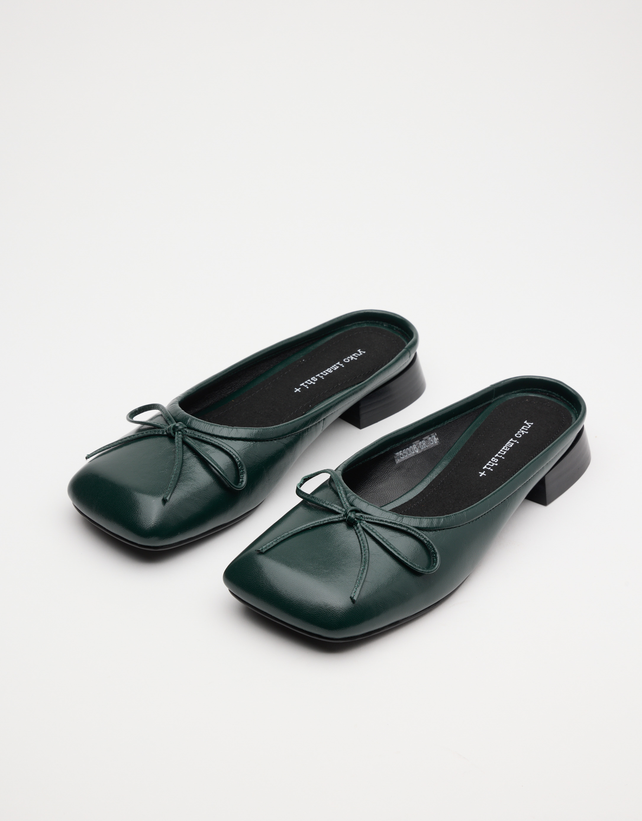 נעלי נשים - Yuko Imanishi - כפכפים שטוחים MIKE - ירוק3