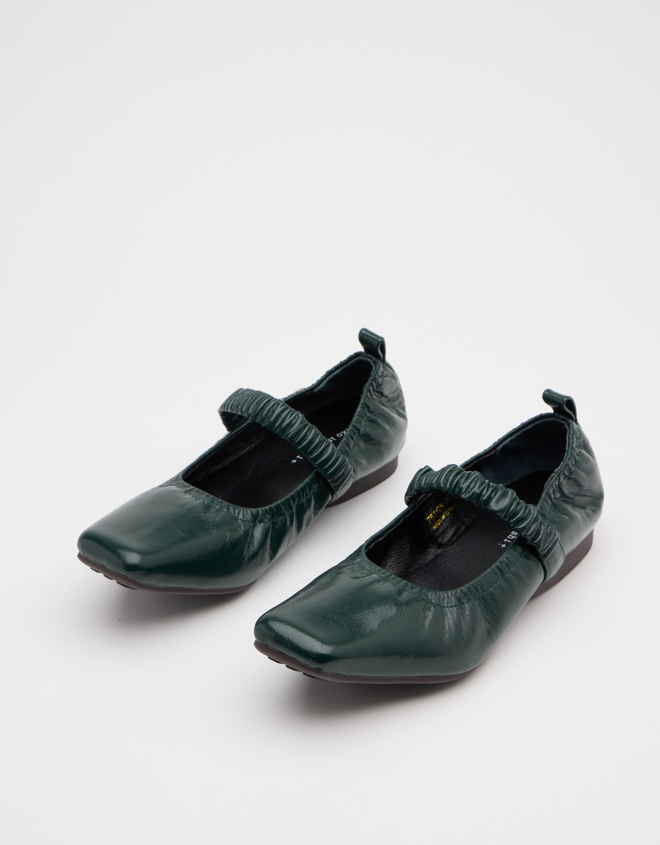 נעלי נשים - Yuko Imanishi - נעלי בובה שטוחות MAA - ירוק3