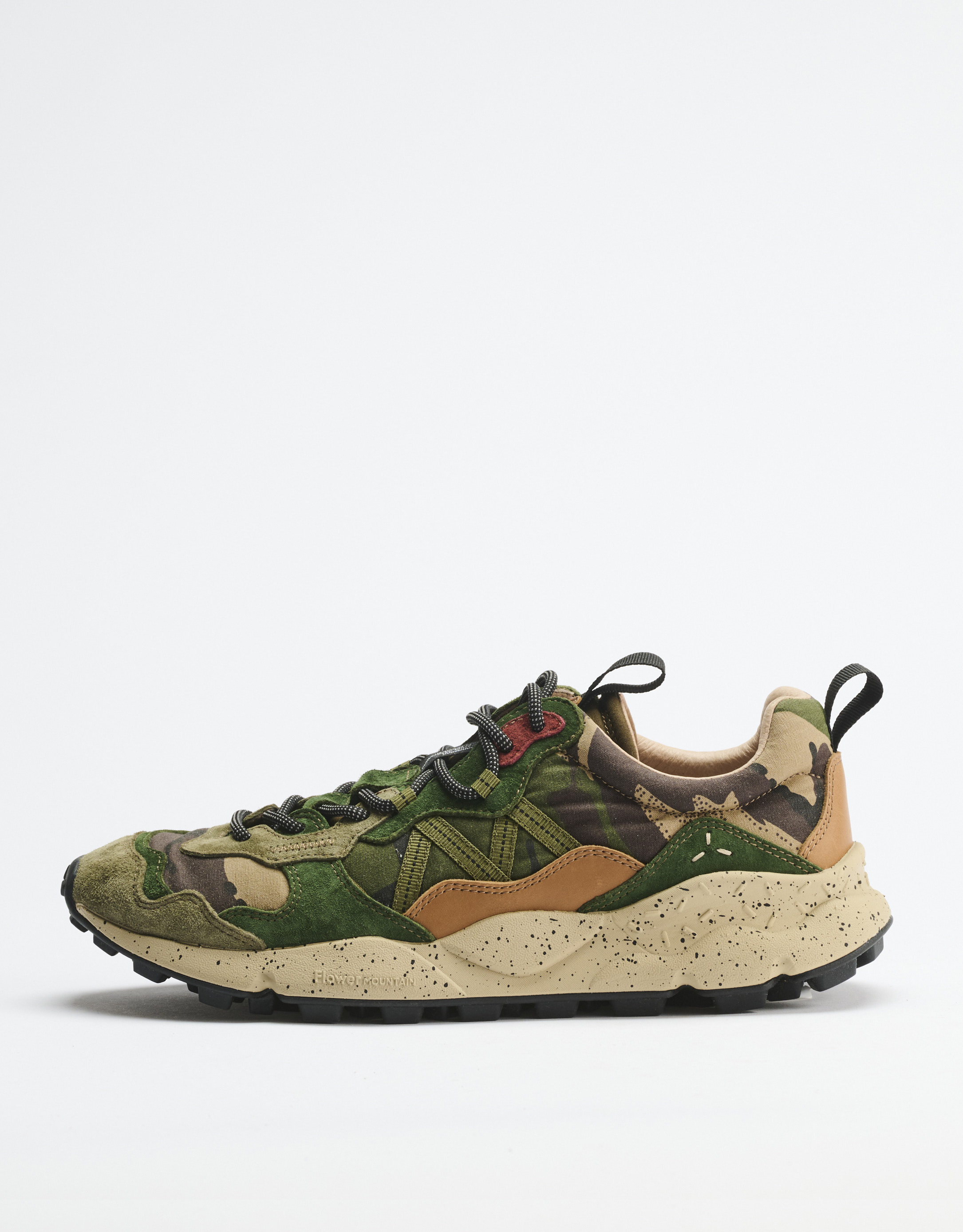 נעלי גברים - Flower Mountain - סניקרס LENZAN - ירוק3