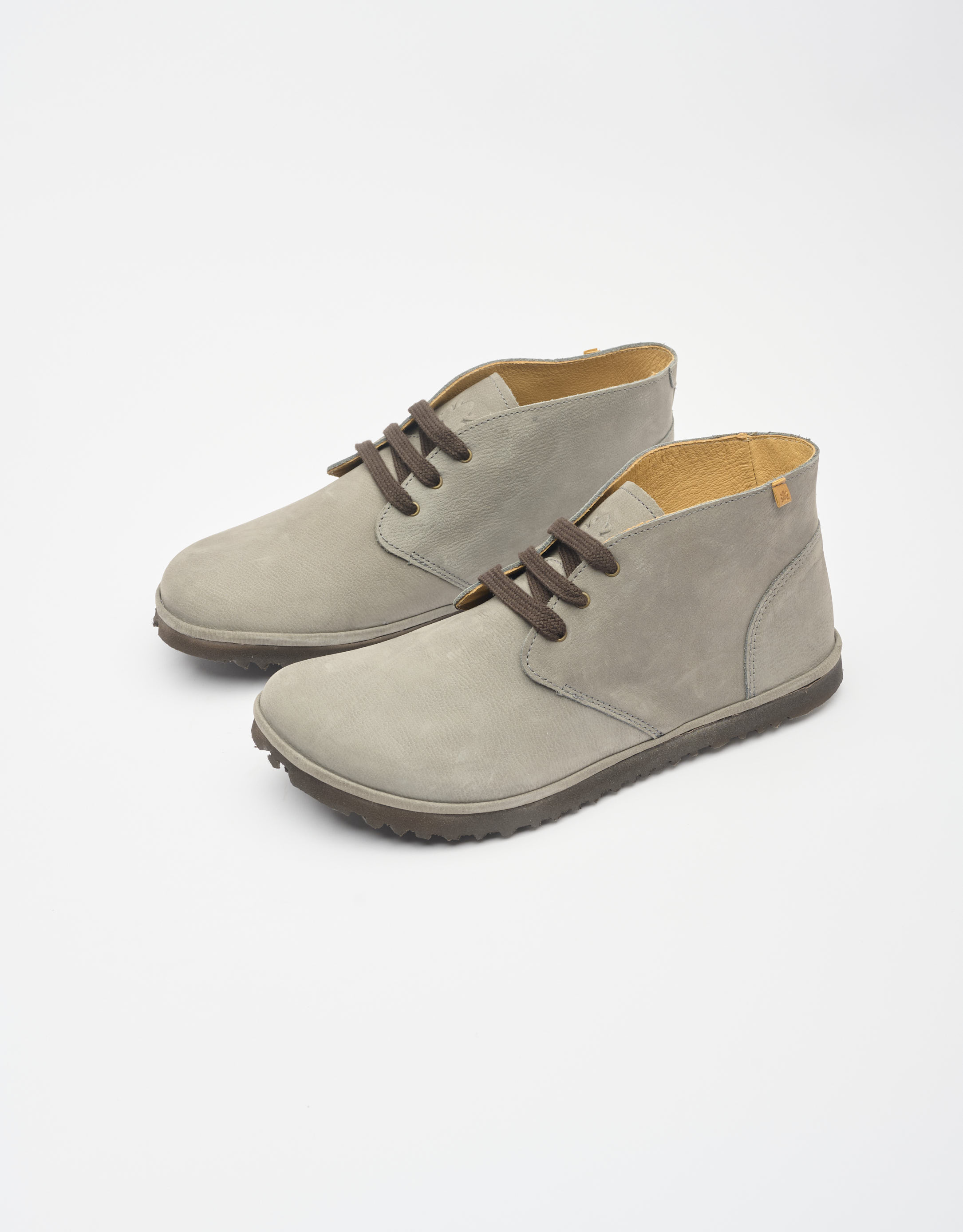 נעלי גברים - El Naturalista - נעלי עור גבוהות TRIBU - אפור2