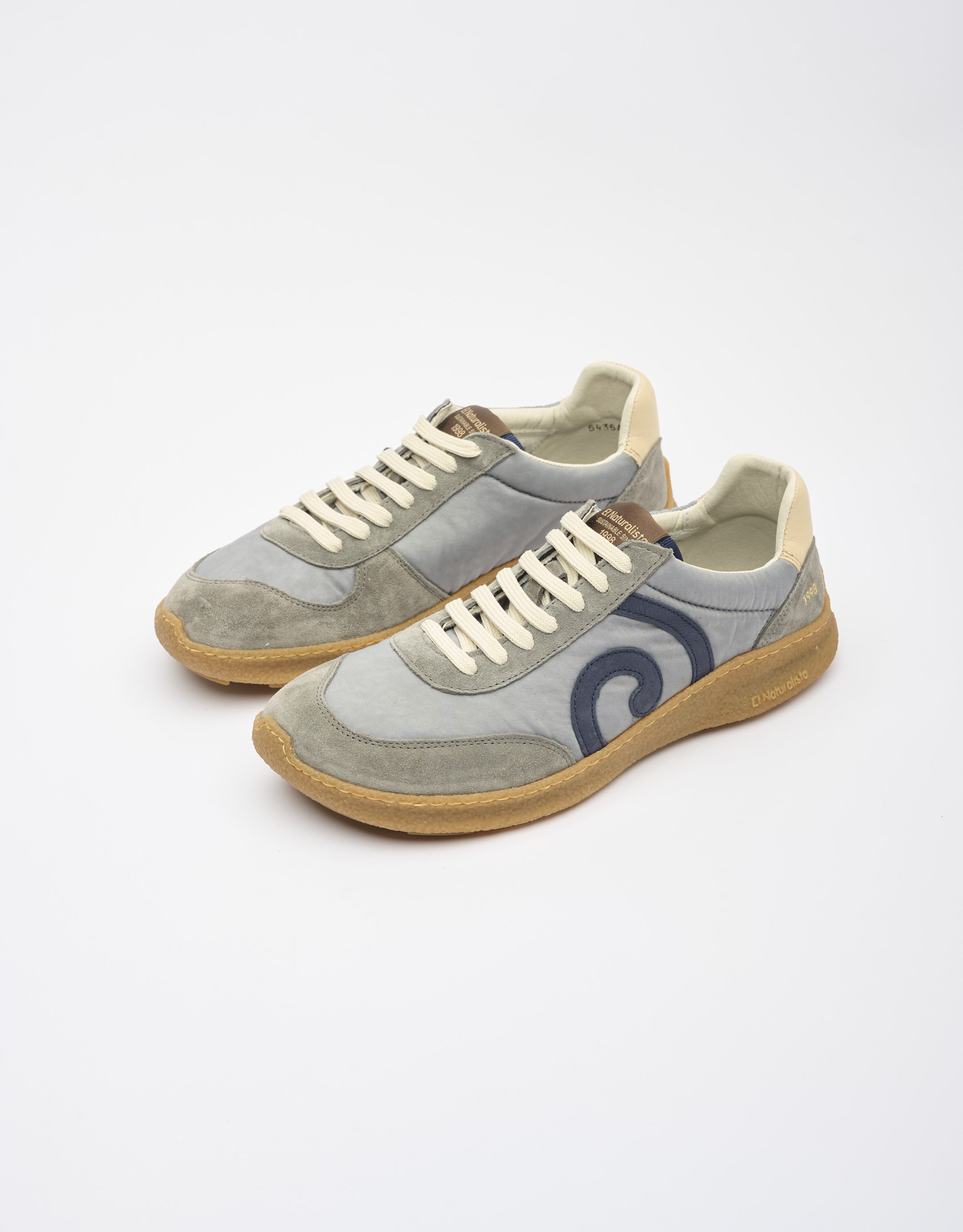 נעלי גברים - El Naturalista - סניקרס OROEL - אפור3