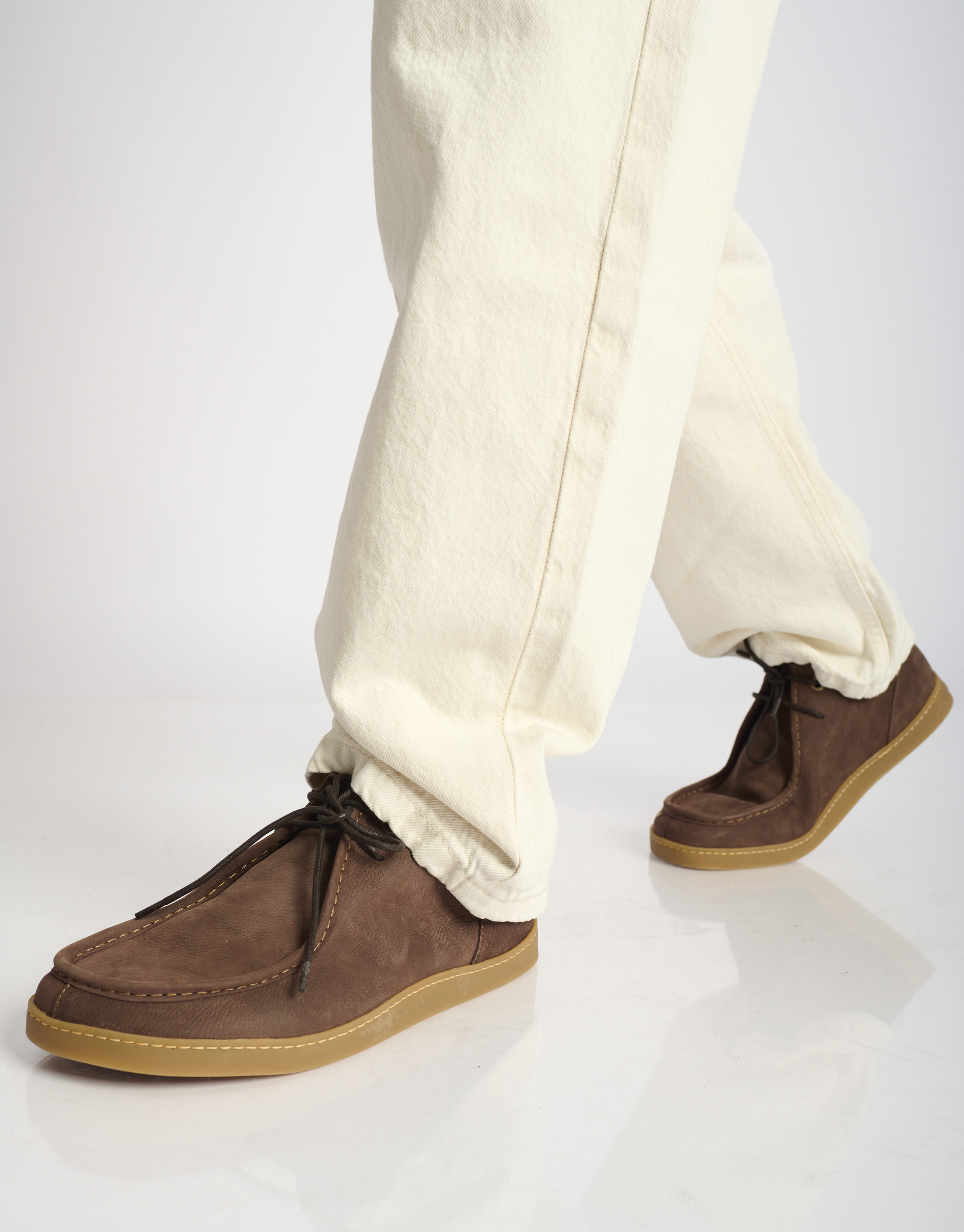 נעלי גברים - El Naturalista - נעלי עור גבוהות ORIGEN - חום כהה3