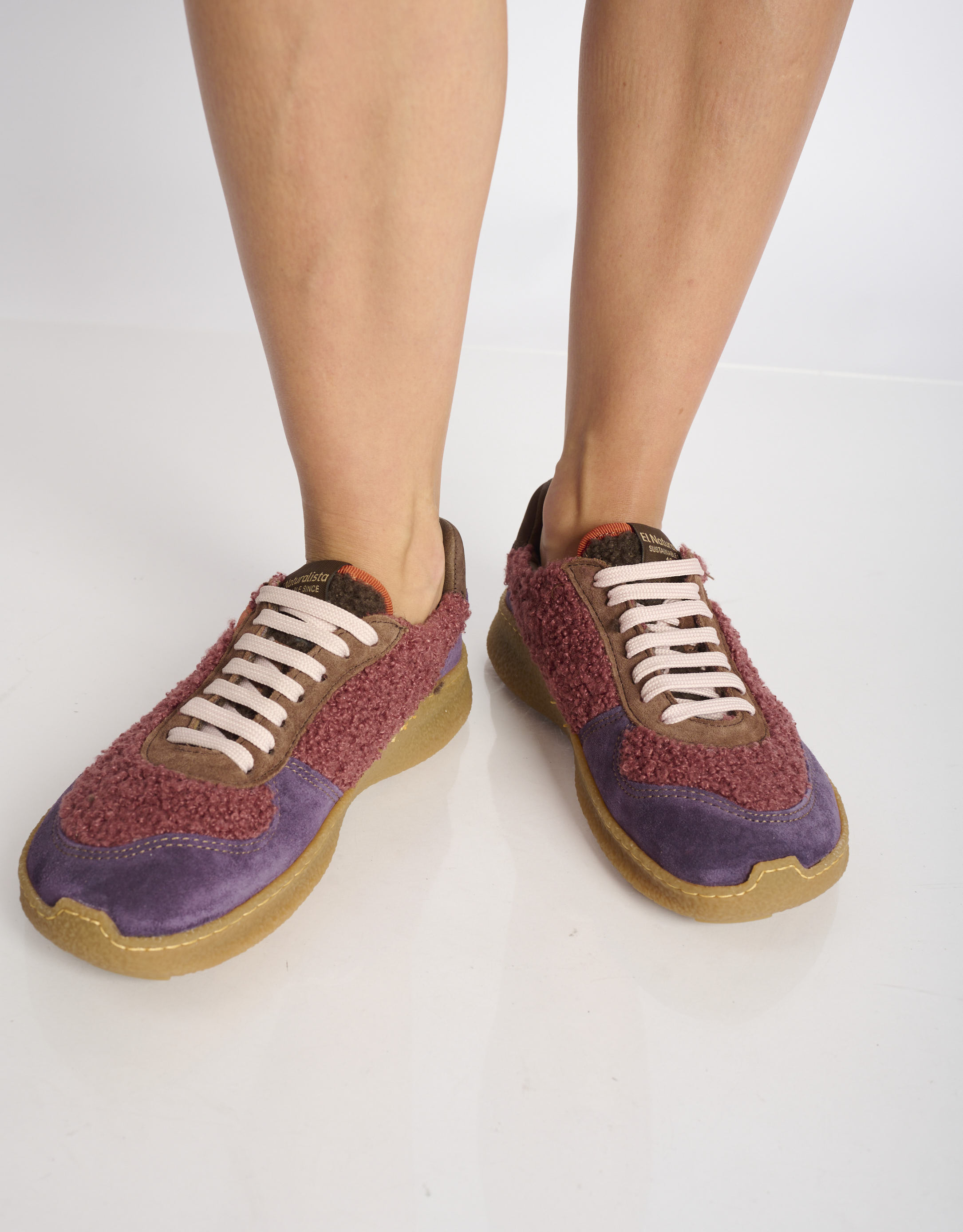 נעלי נשים - El Naturalista - סניקרס OROEL - סגול2