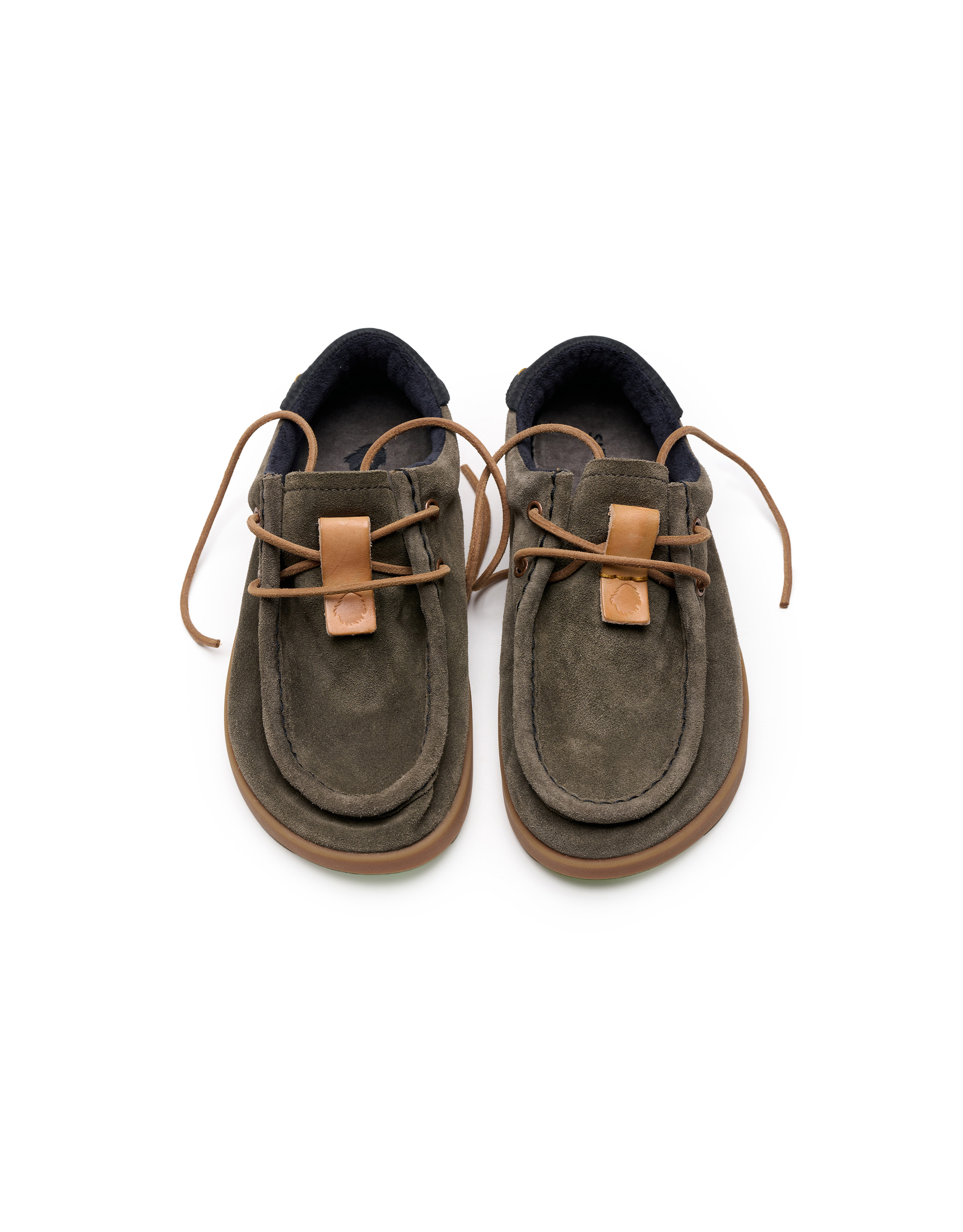 נעלי גברים - Satorisan - מוקסינים מזמש KWAHU - חאקי2