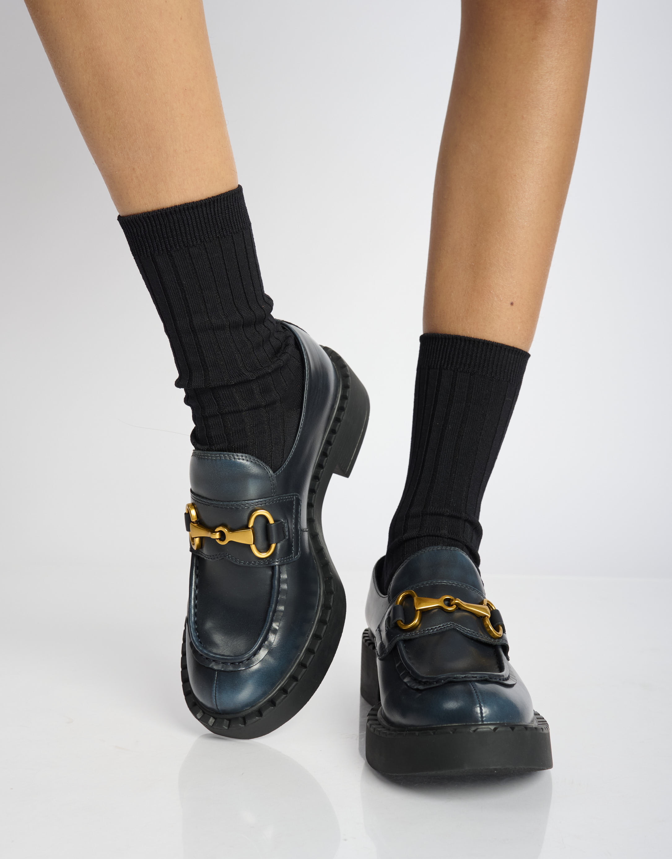 נעלי נשים - Le Bon Shoppe - גרביים HER - שחור4