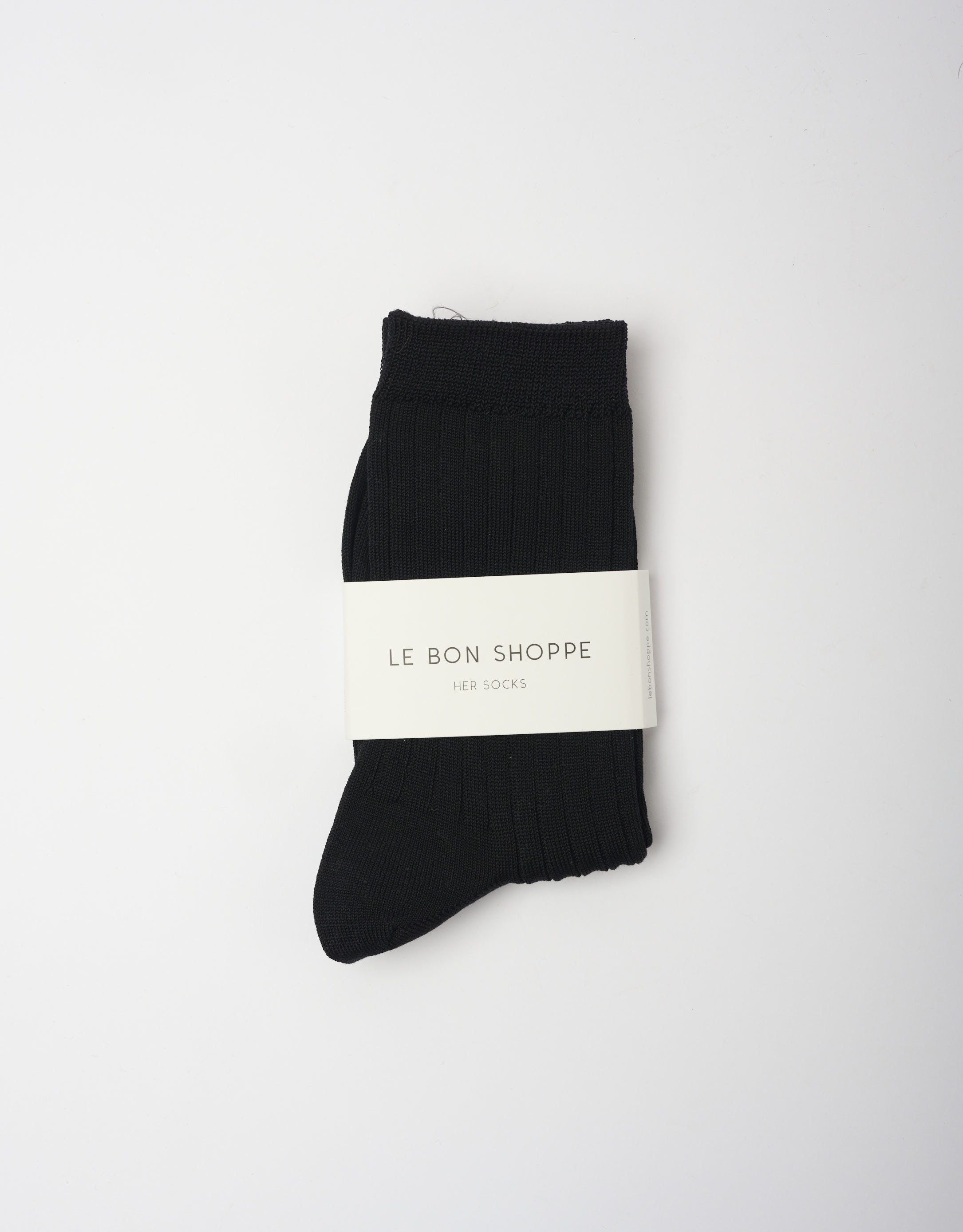 נעלי נשים - Le Bon Shoppe - גרביים HER - שחור1