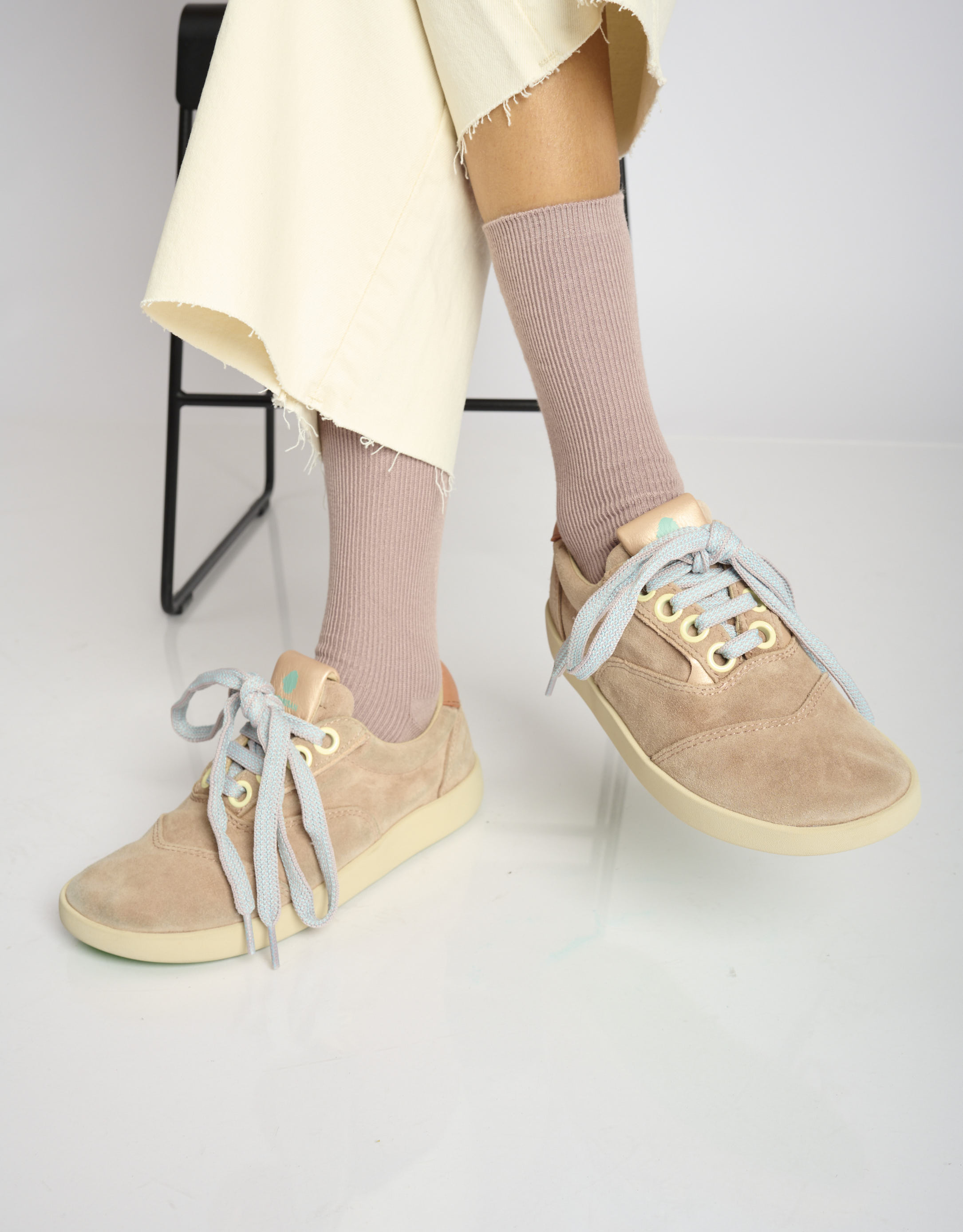 נעלי נשים - Le Bon Shoppe - גרביים TROUSER - חום בהיר4