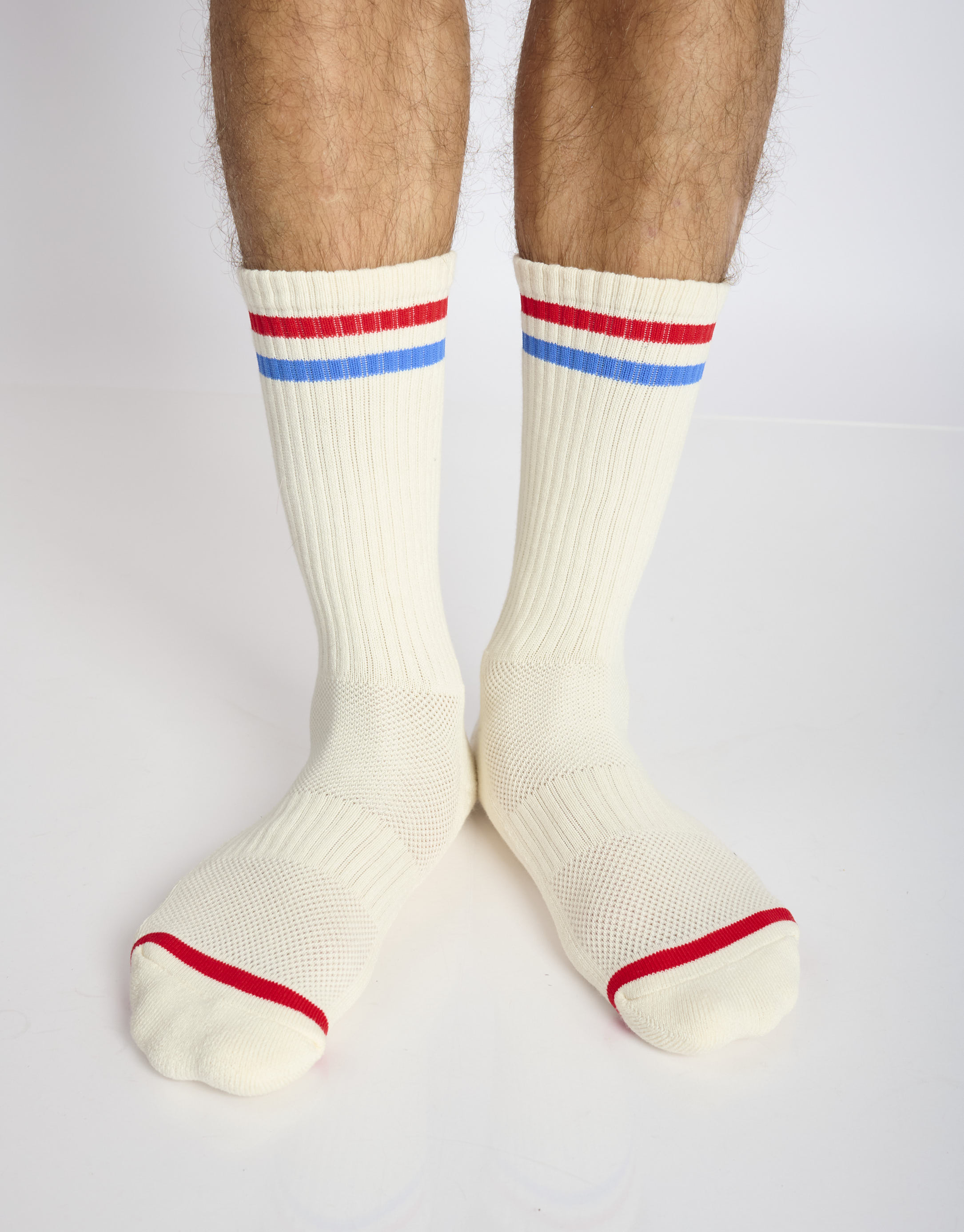 נעלי גברים - Le Bon Shoppe - גרביים EXTEND BOYFRIEND - לבן2