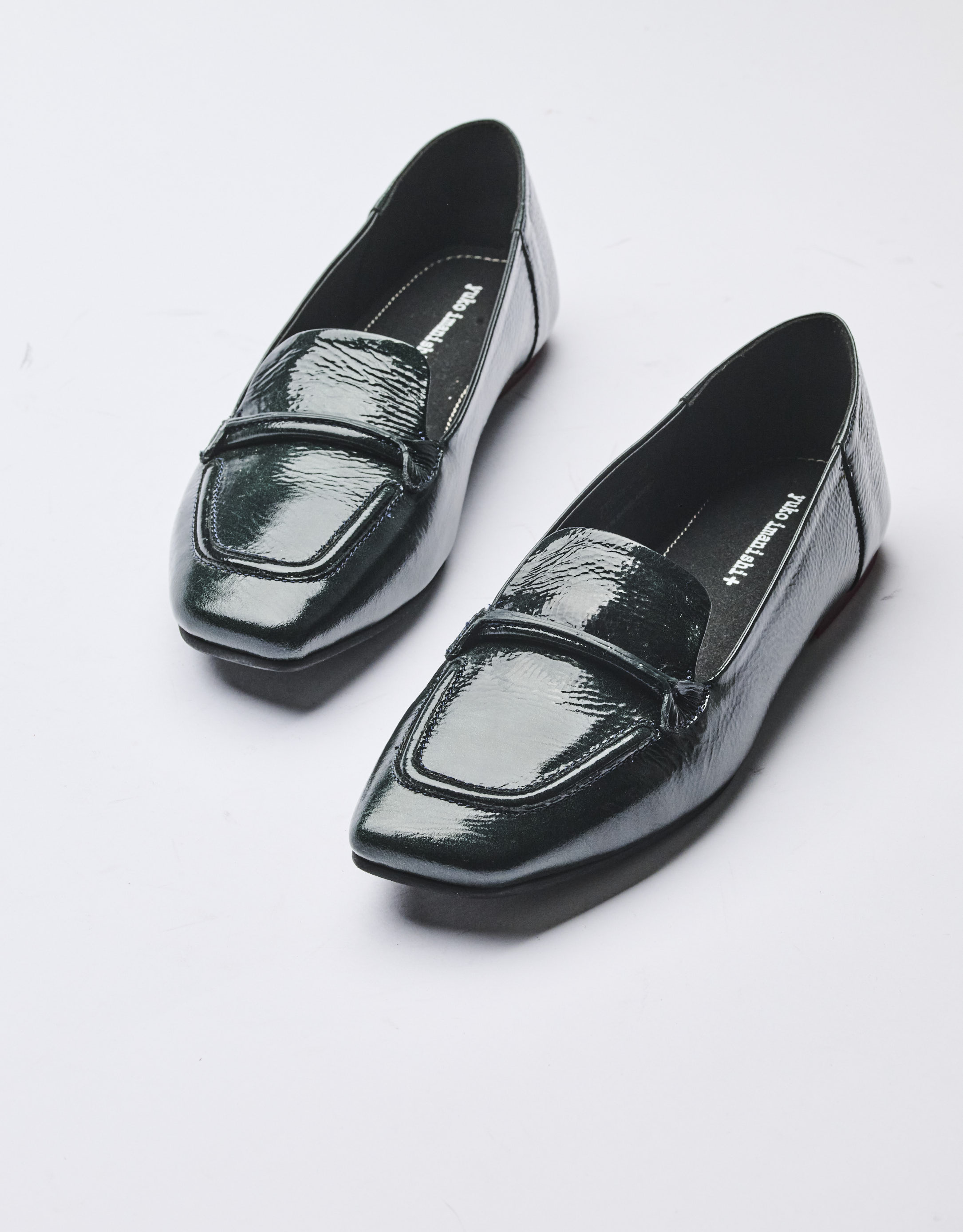 נעלי נשים - Yuko Imanishi - נעלי מוקסין RUCHI - ירוק1