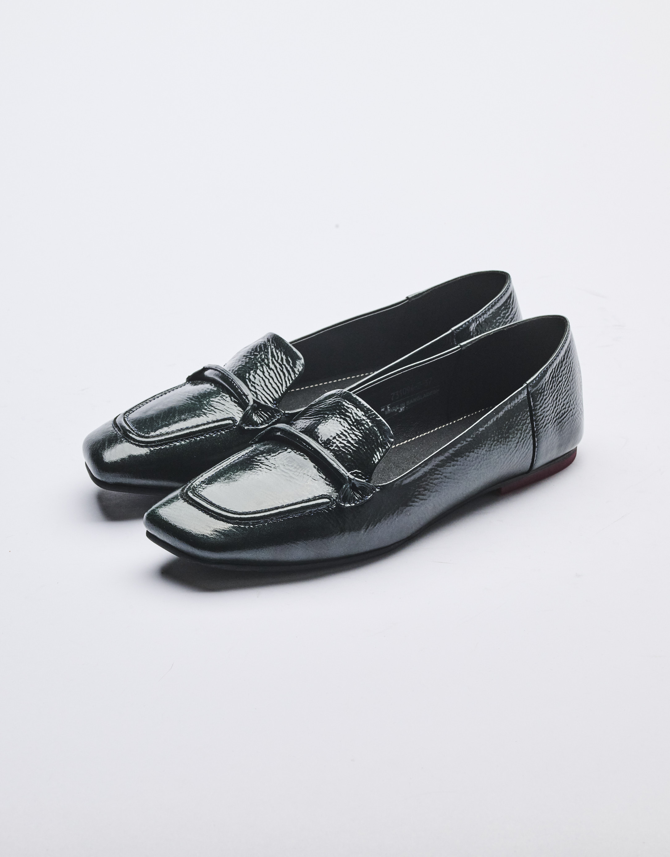 נעלי נשים - Yuko Imanishi - נעלי מוקסין RUCHI - ירוק3