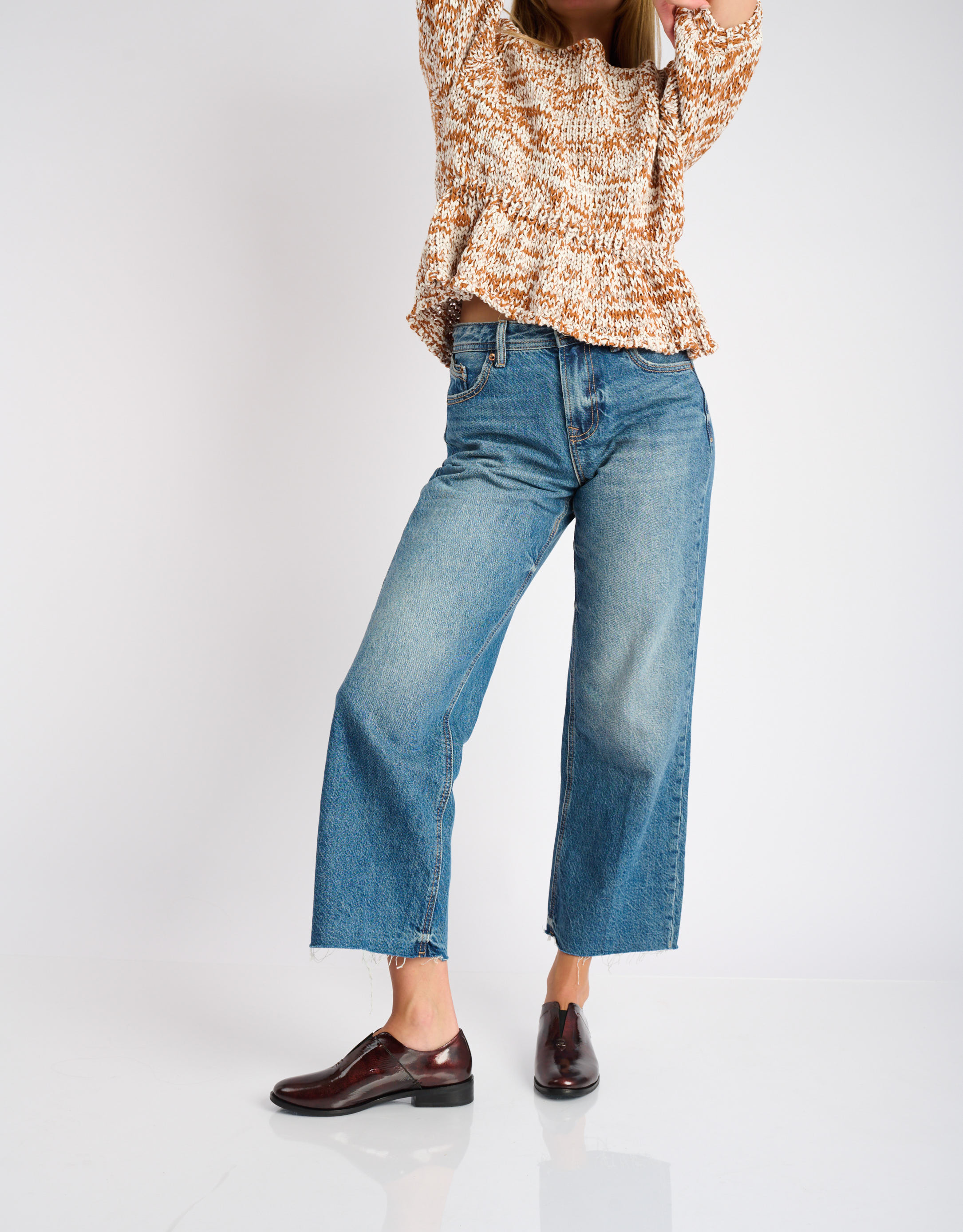 נעלי נשים - Yuko Imanishi - נעליים  מבריקות RIKO - חום3