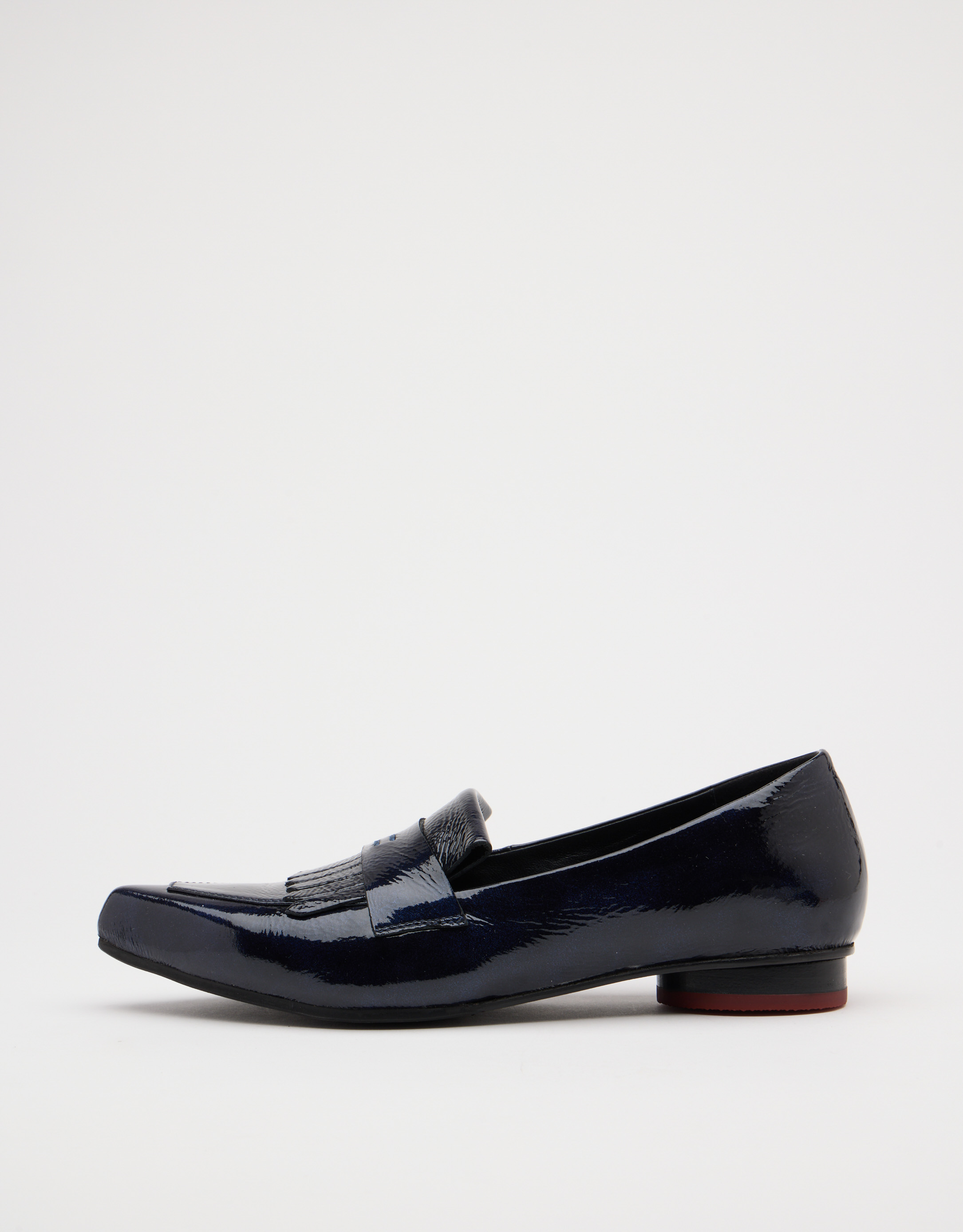 נעלי נשים - Yuko Imanishi - נעלי סירה מבריקות COTONA - כחול2