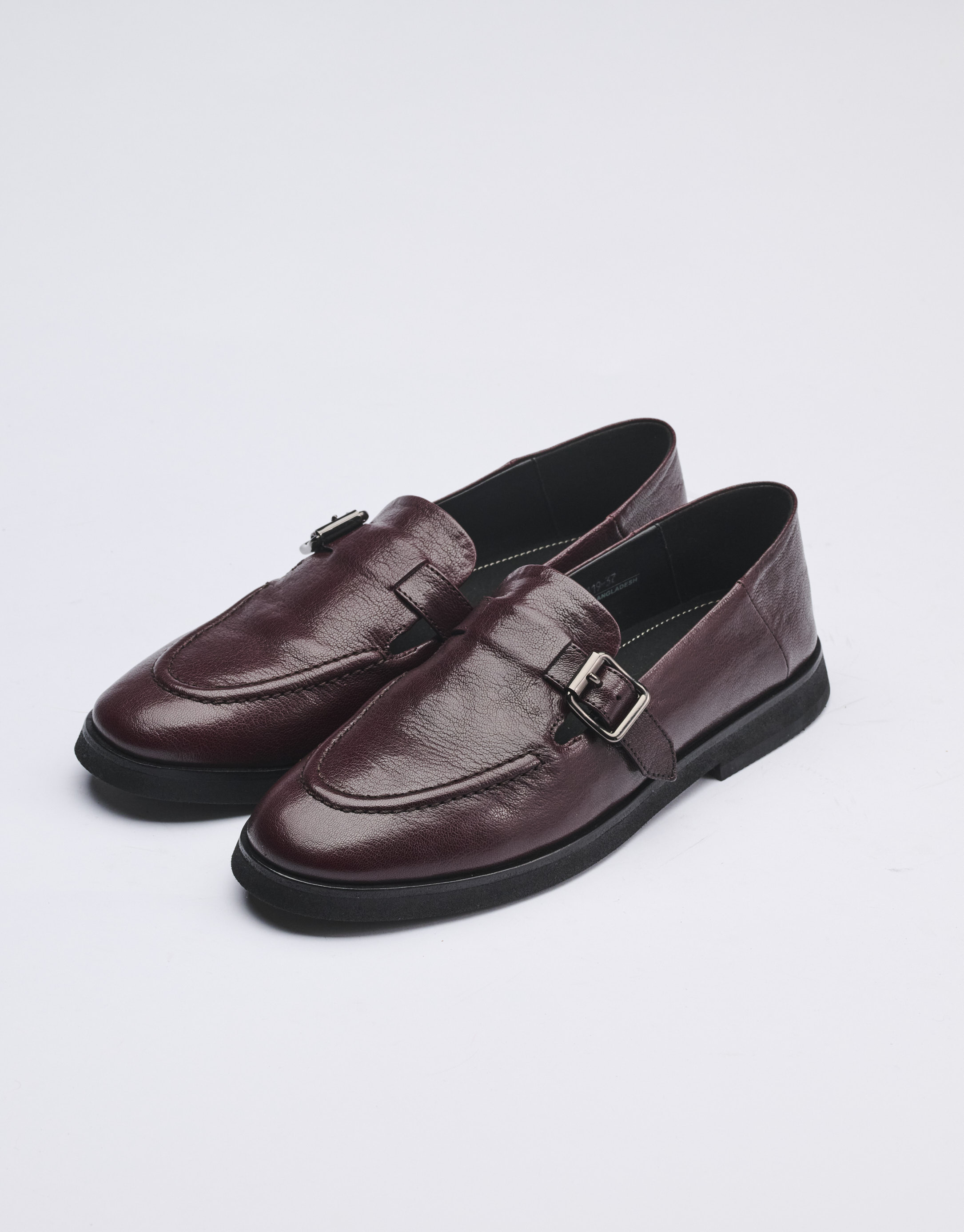 נעלי נשים - Yuko Imanishi - נעליים שטוחות KANA - בורדו2